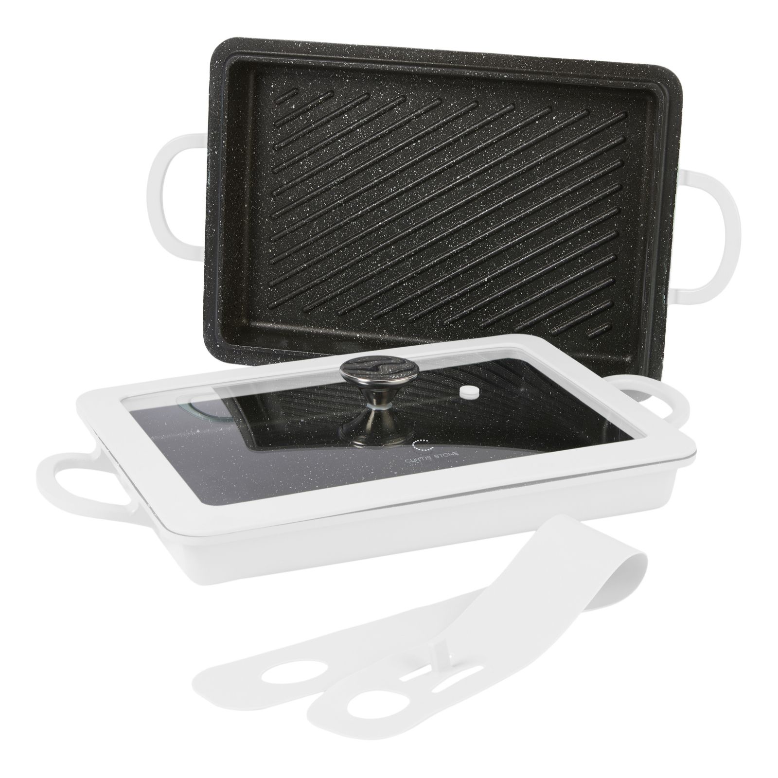 Curtis Stone Baker Griddle & Grill Set