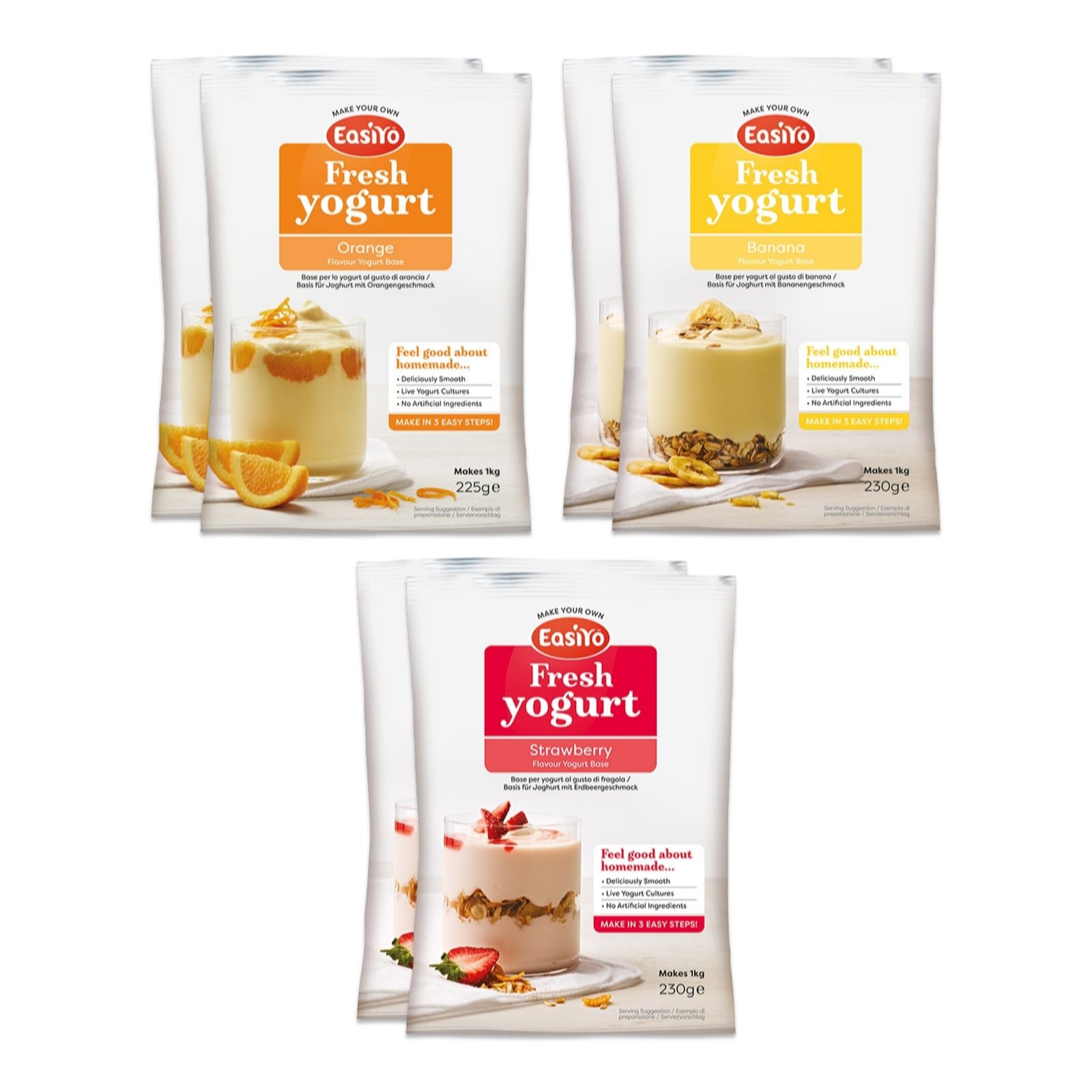 Easiyo Set of 6 Everyday Selection