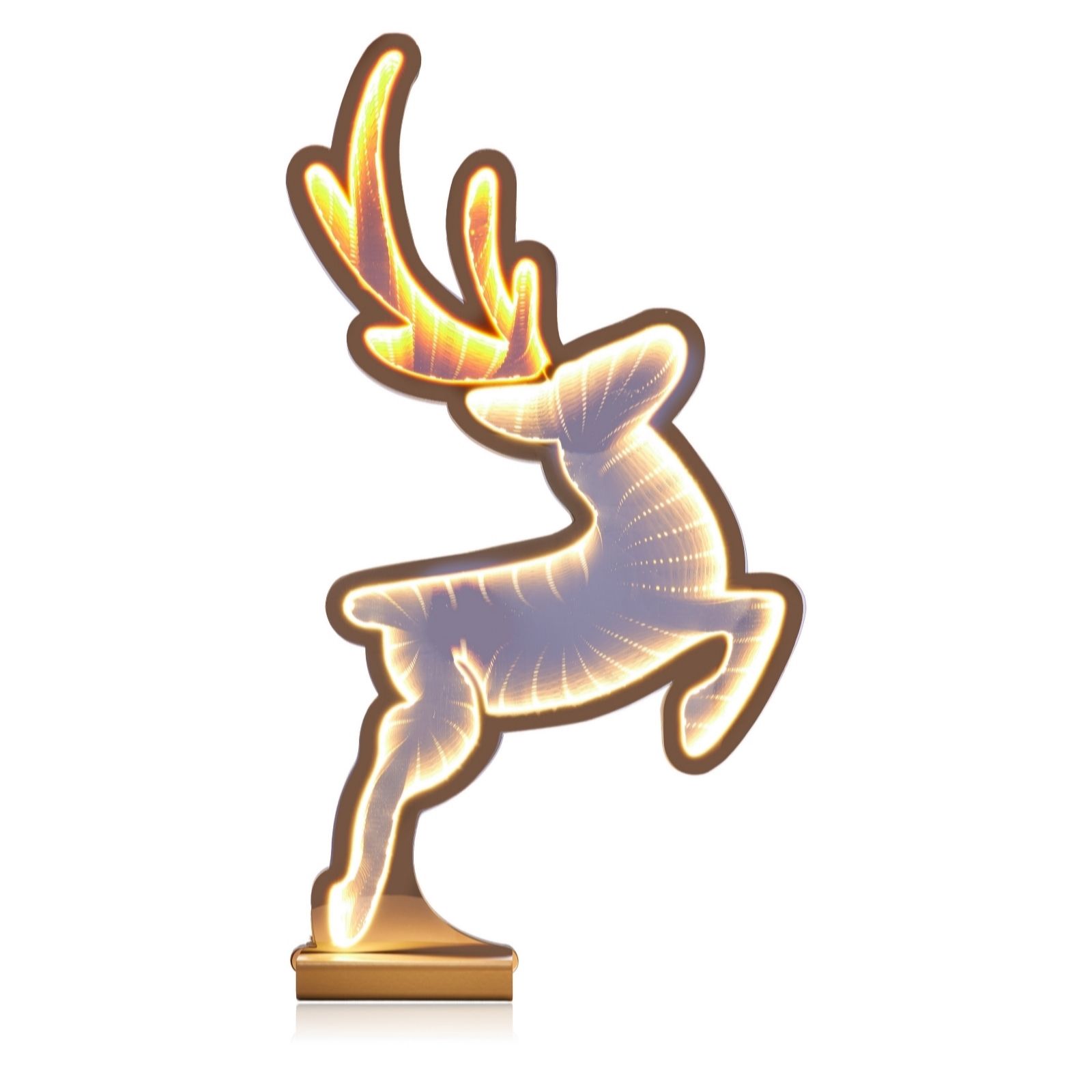 Outlet Festive Infinity Light Decor on Stand