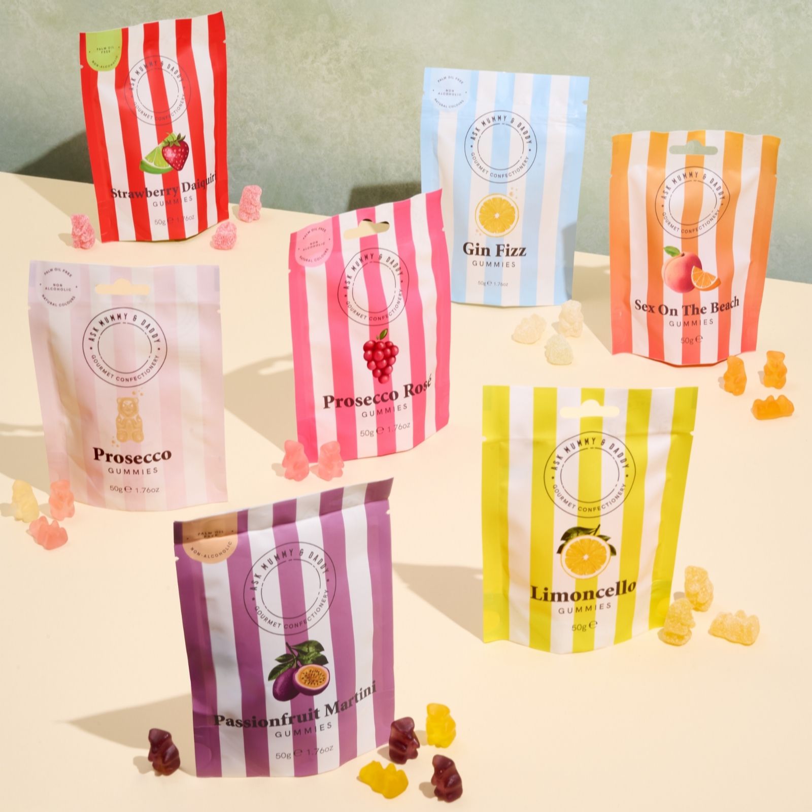 Ask Mummy & Daddy Ultimate Set of 16 Cocktail Gummies