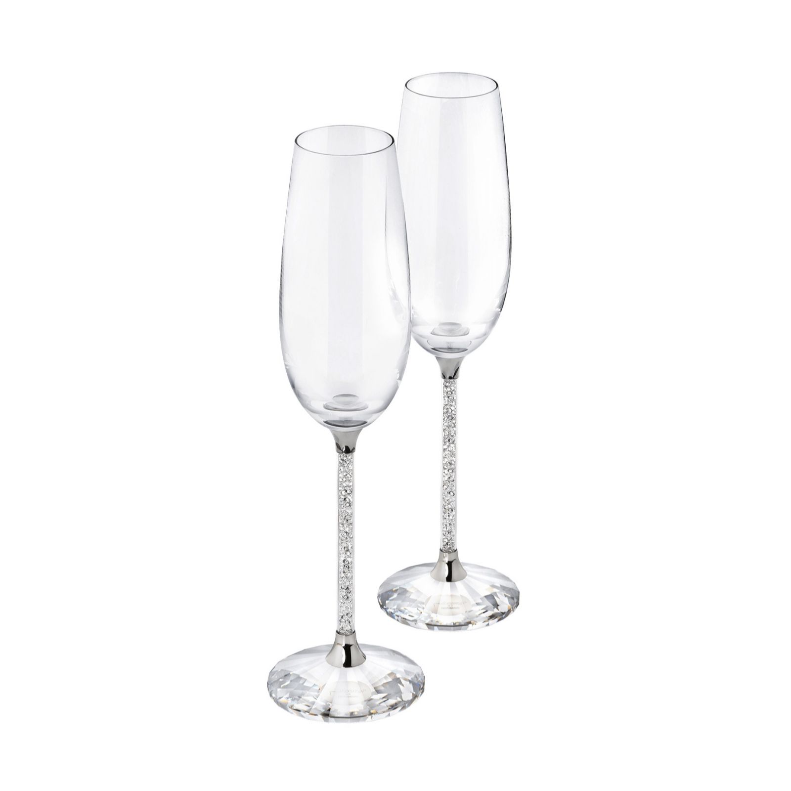 Swarovski Crystaline Toasting Flutes
