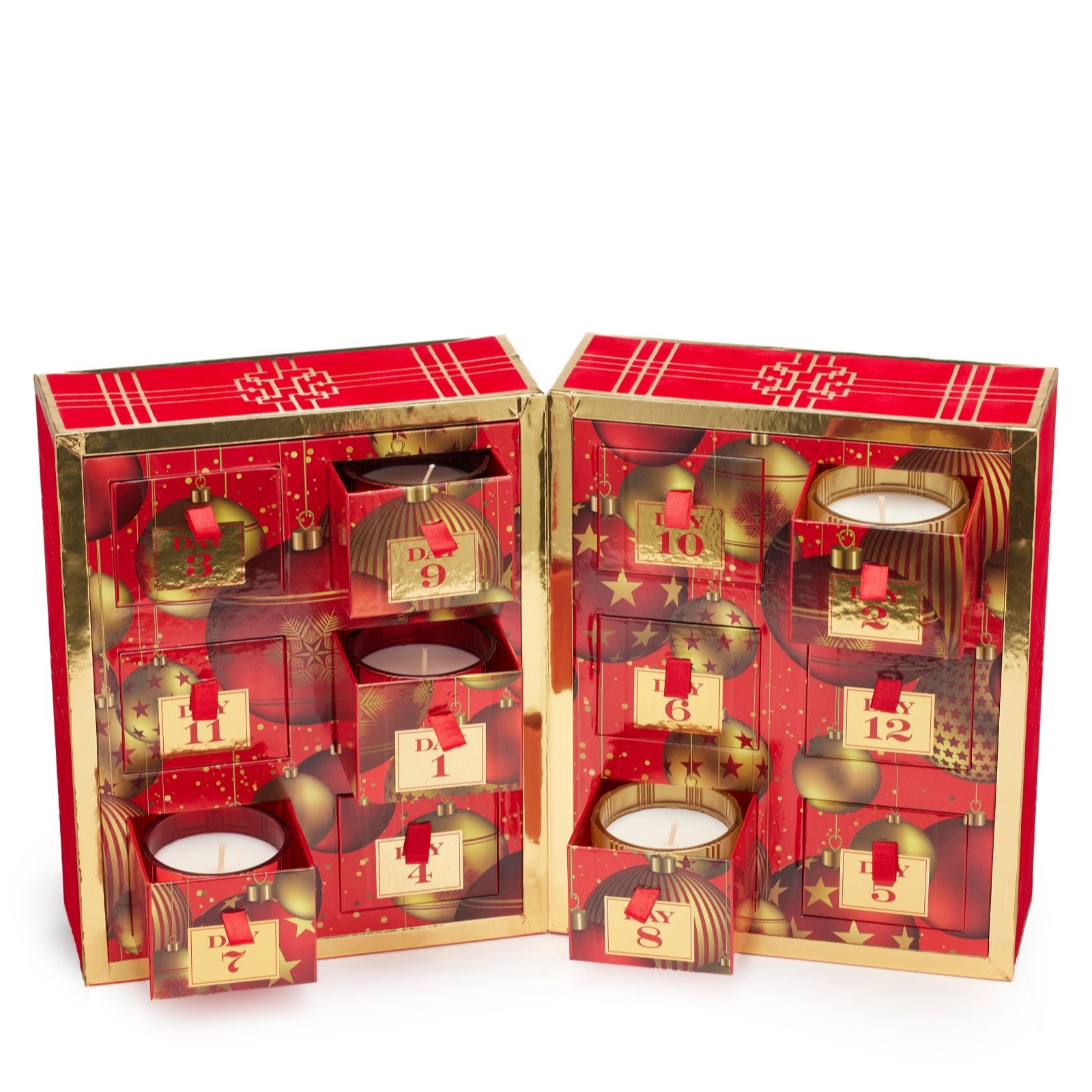 HomeWorx by Slatkin+Co Best of the 12 Days of Christmas Deluxe Advent Calendar