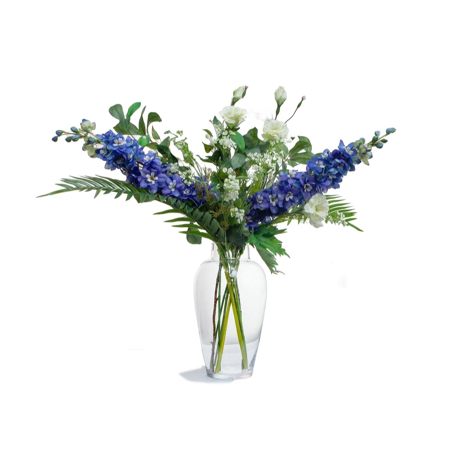 Outlet Peony Mixed Flower Bouquet and Vase