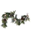 Bethlehem Lights Indoor 130cm Shimmer Pinecone Garland