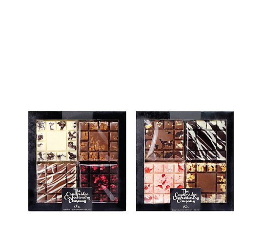 Calico Cottage Set of 2 Chocolate Squares Gift Boxes