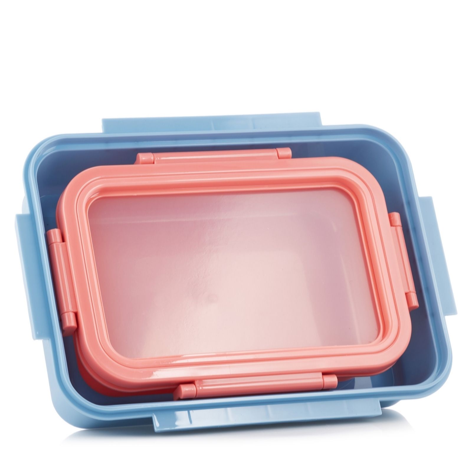 Outlet Cook's Essentials Set of 2 Food Containers with Stretch Lid