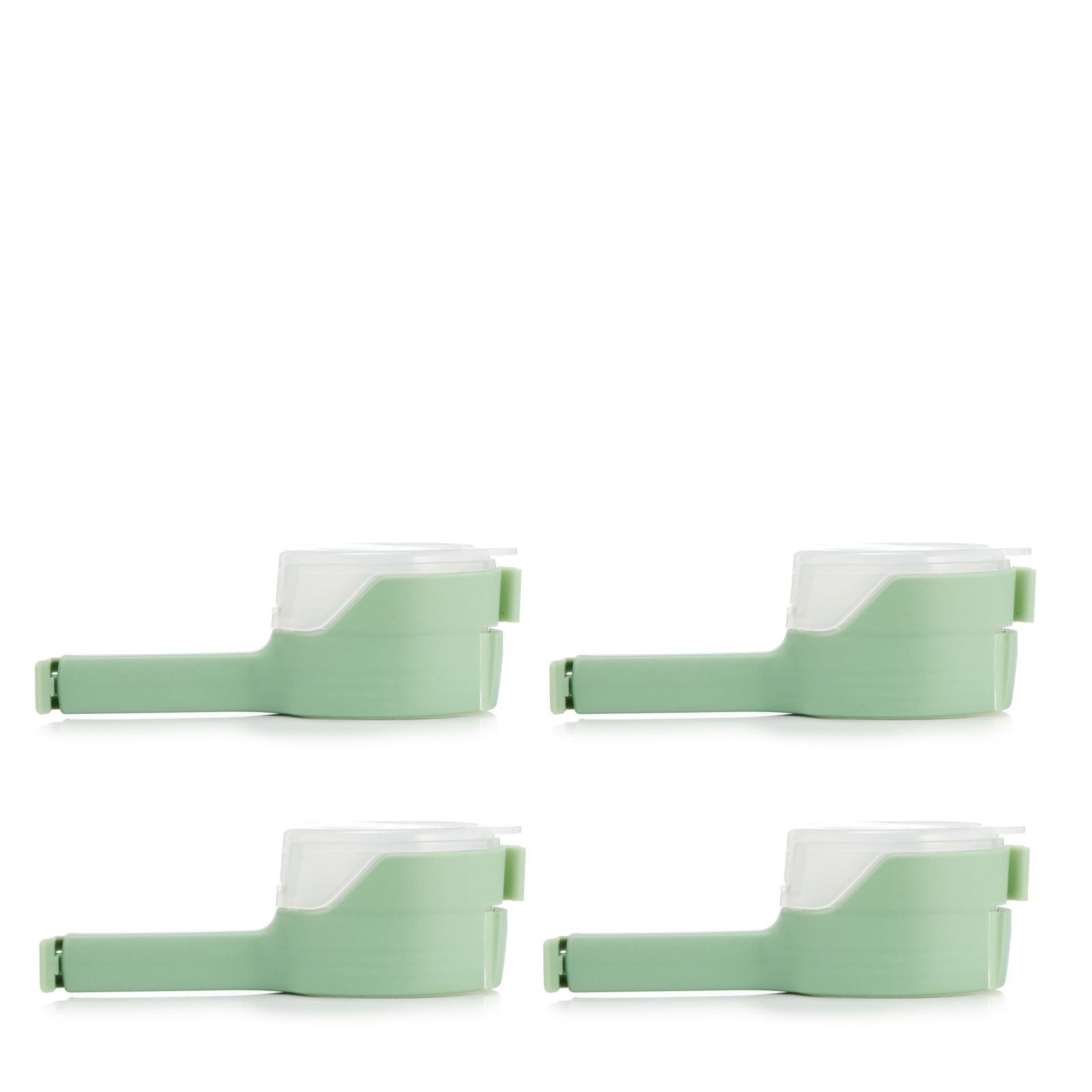 Cook's Essentials Set of 4 Assorted Pour & Store Bag Sealing Lids