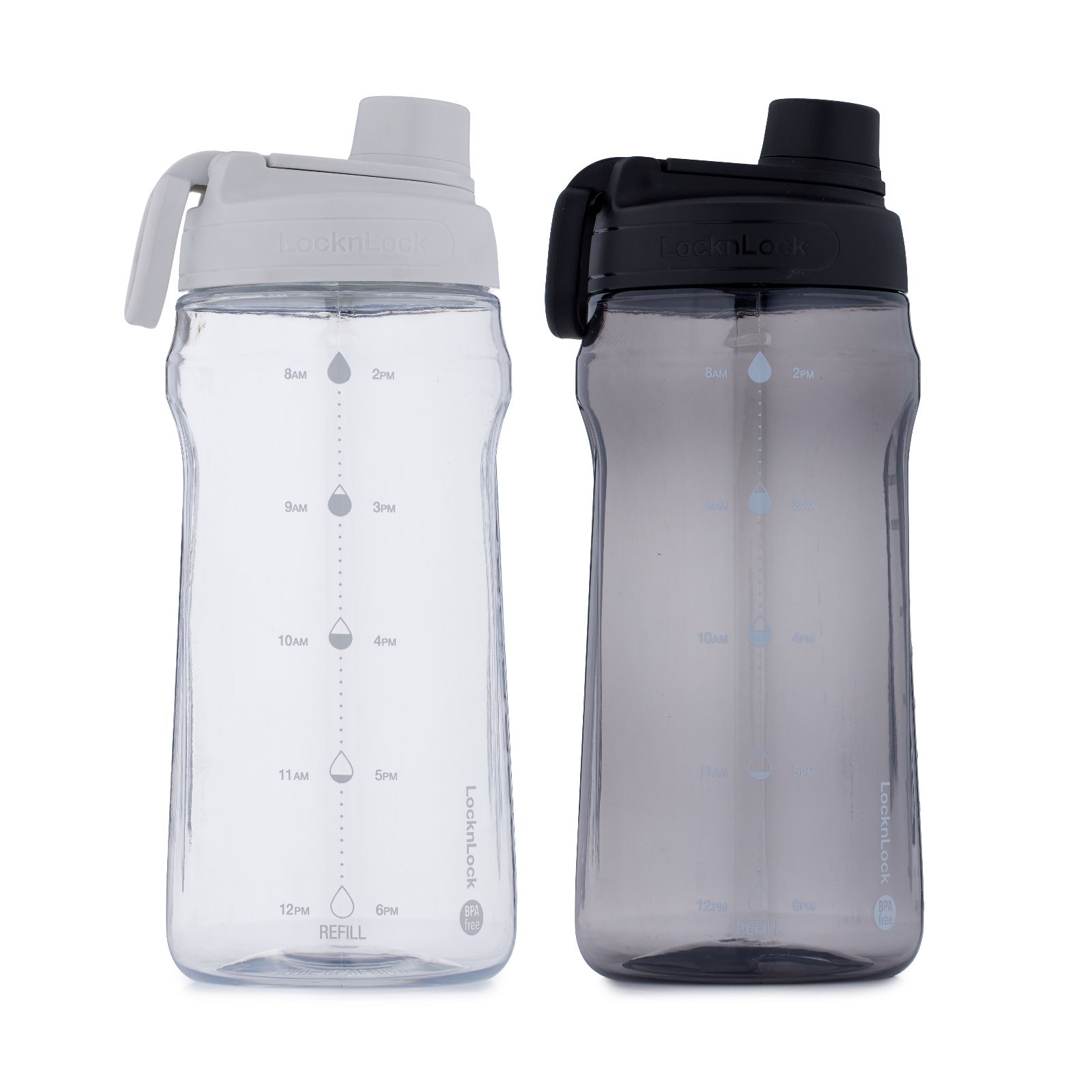Lock & Lock Set of 2 1.5l Water Bottles