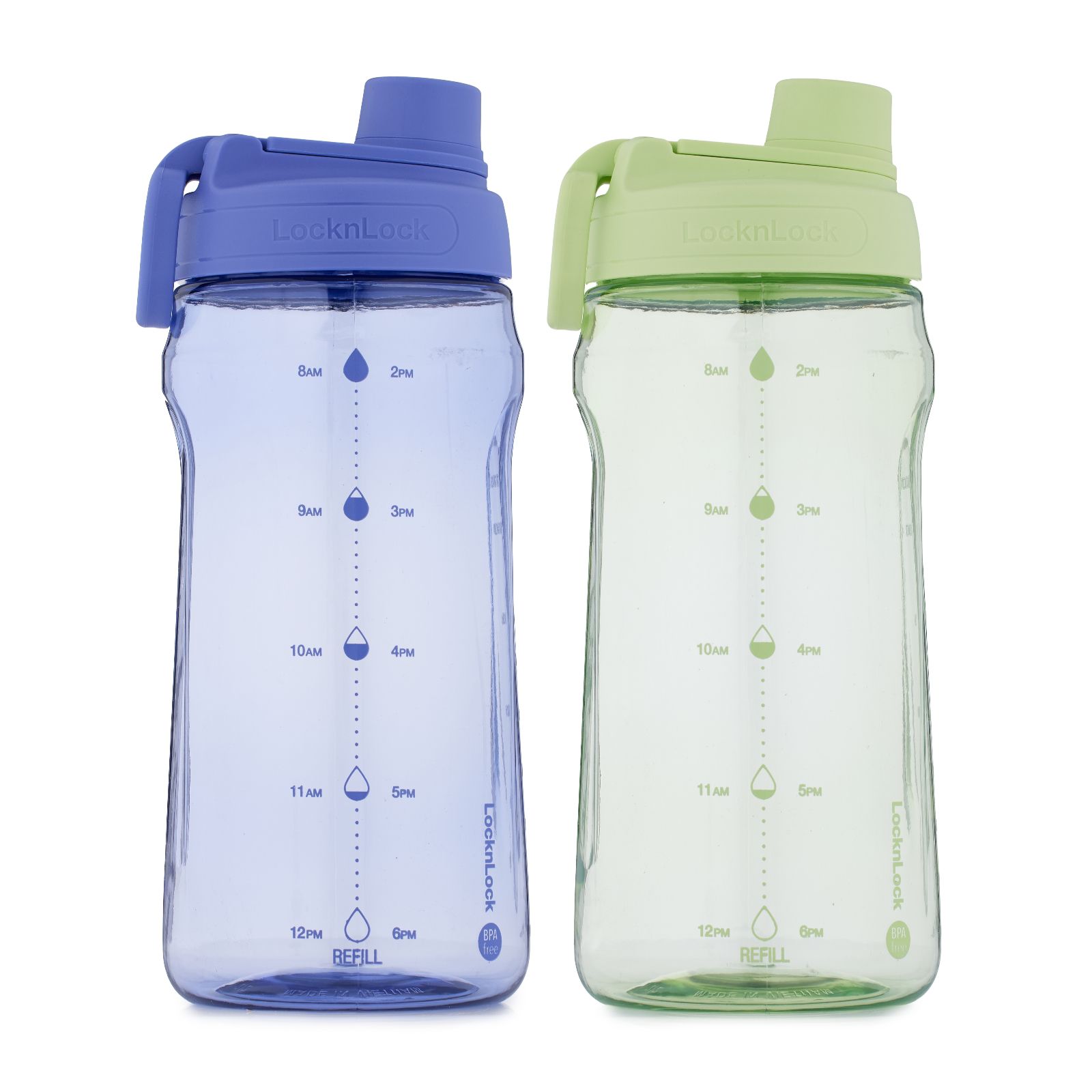 Lock & Lock Set of 2 1.5l Water Bottles