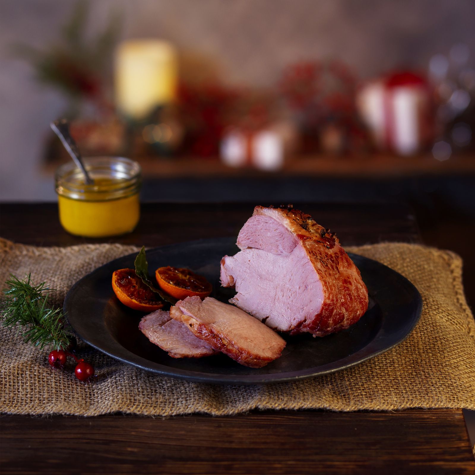 Althams Butchers 5.3kg British Meat Christmas Hamper QVC UK