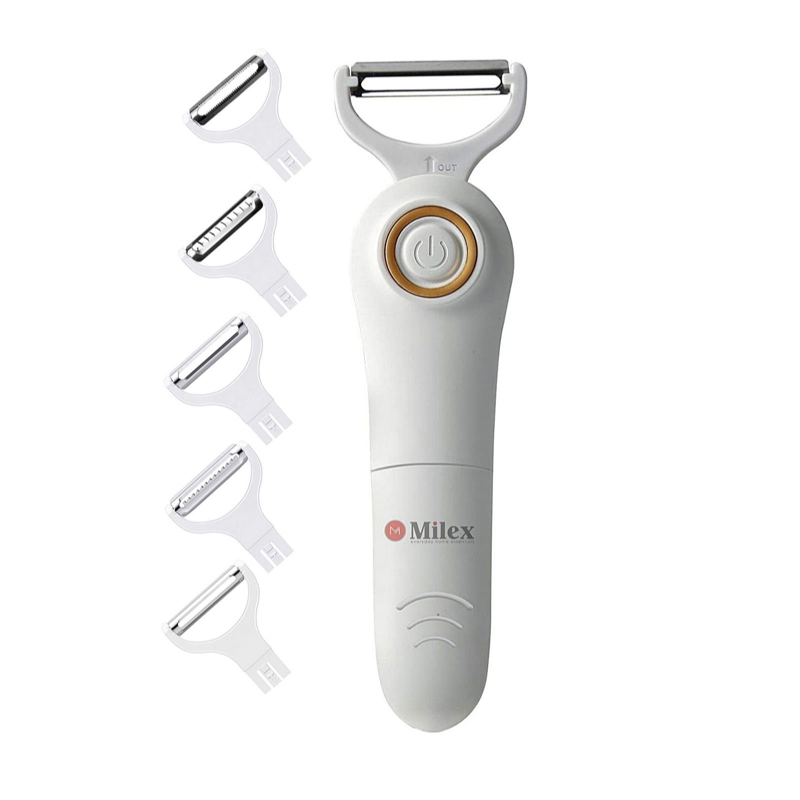 Milex Electric Handheld 5 In 1 Peeler