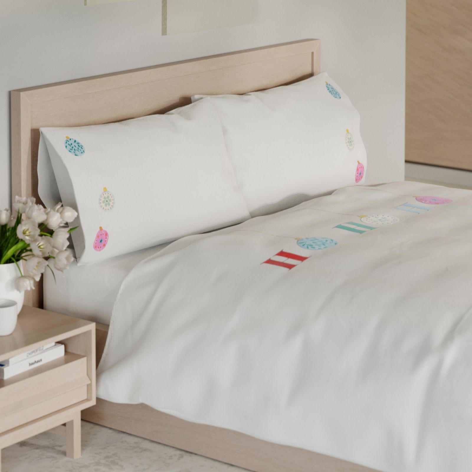 Outlet Sara by Sara Davies Festive Embroidery Duvet Set