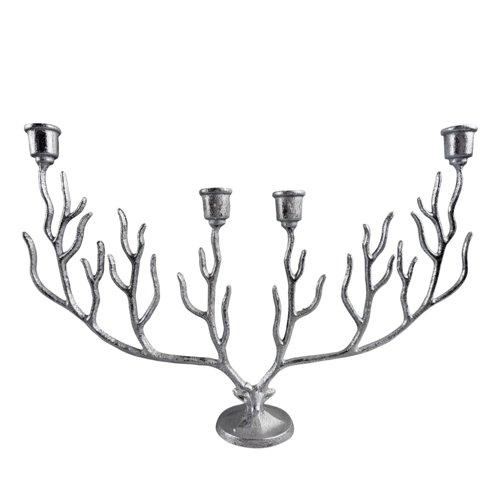 Home Stories Stag Antler Candle Holder