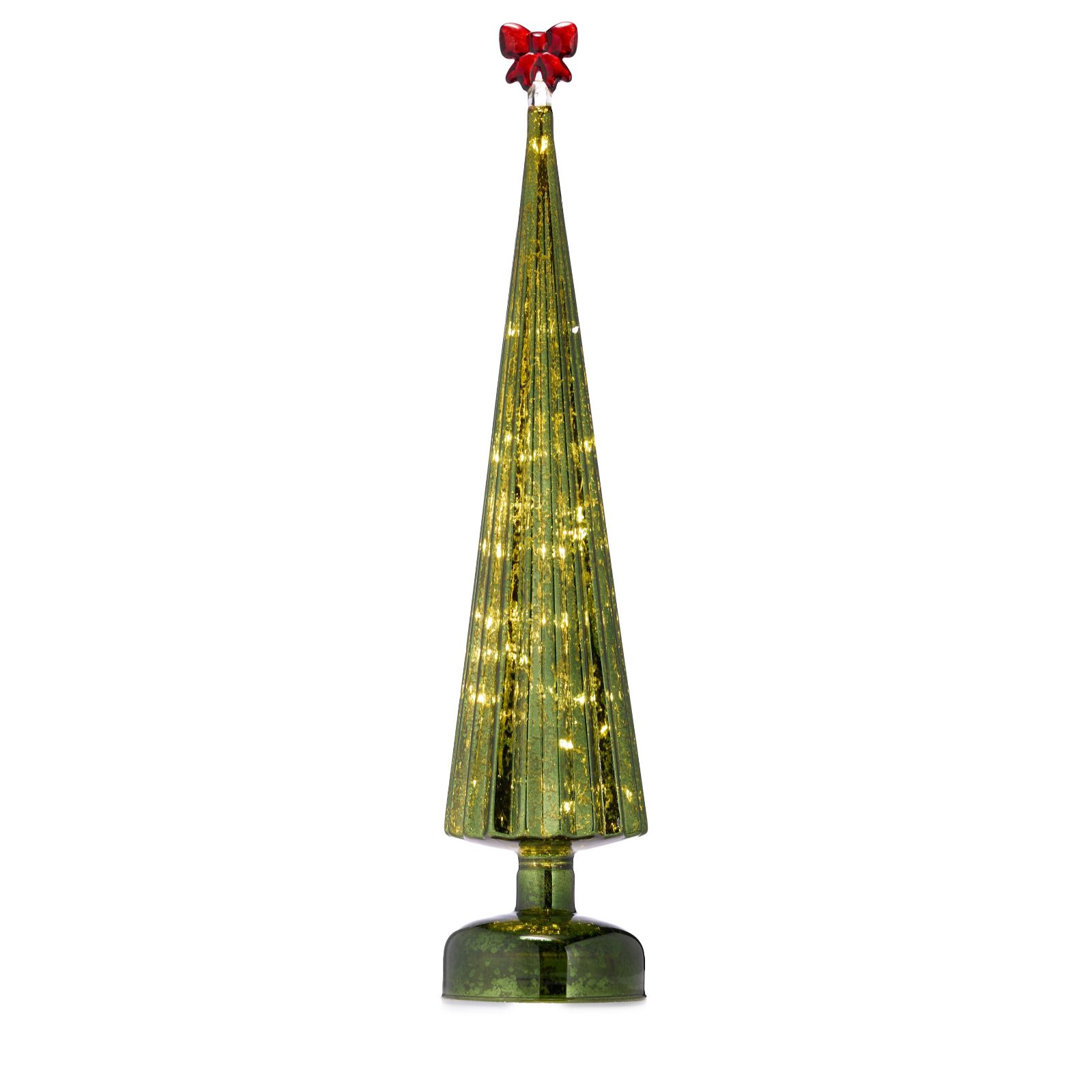 Outlet Home Stories Pre Lit Vintage Style Glass Christmas Tree