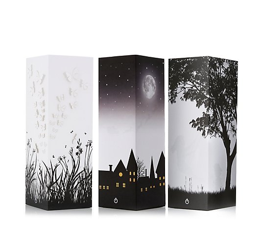 Luxa Shadow Lamp with 3 Sleeve Designs