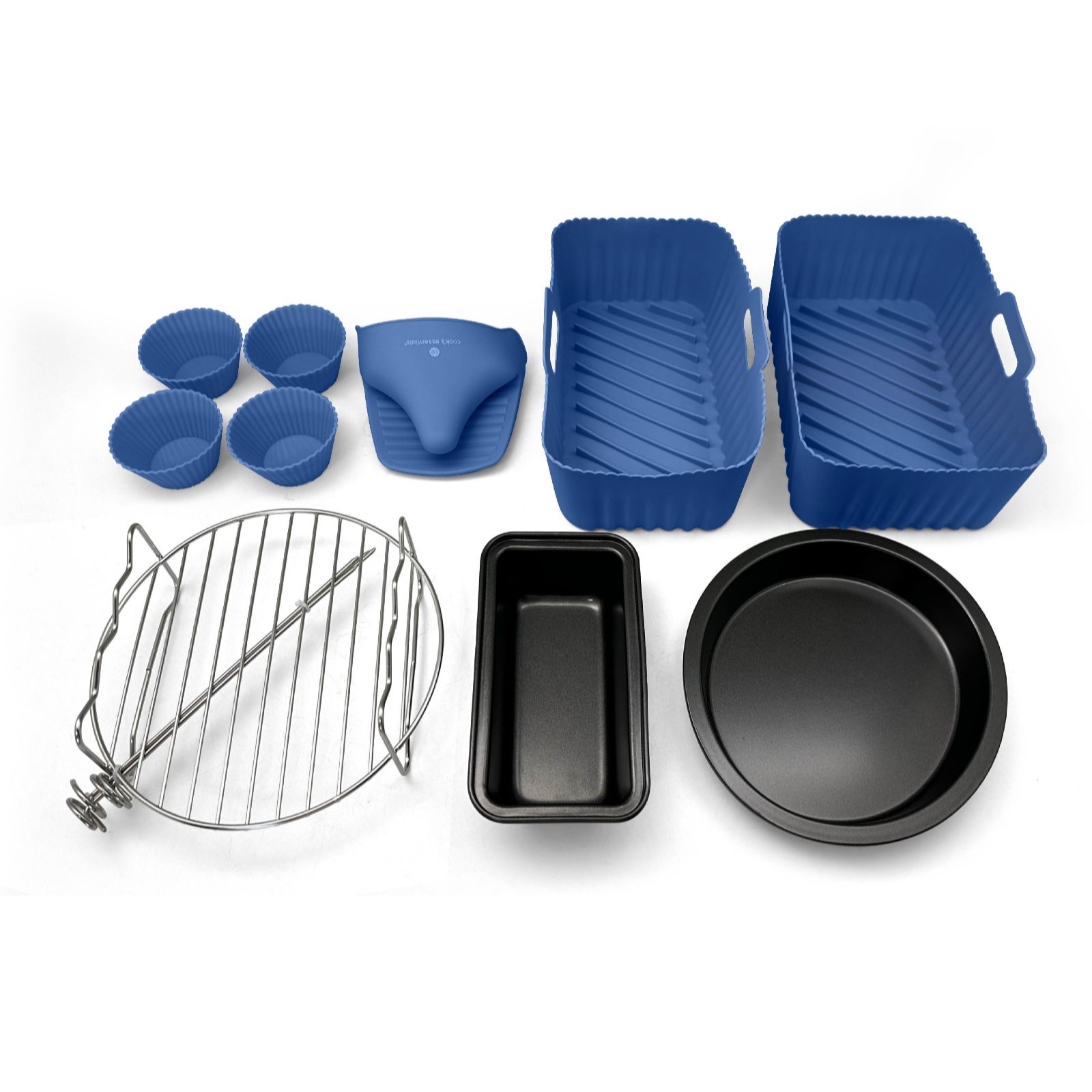 Outlet Cook's Essentials 10 Piece Air Fryer Accessory Bundle