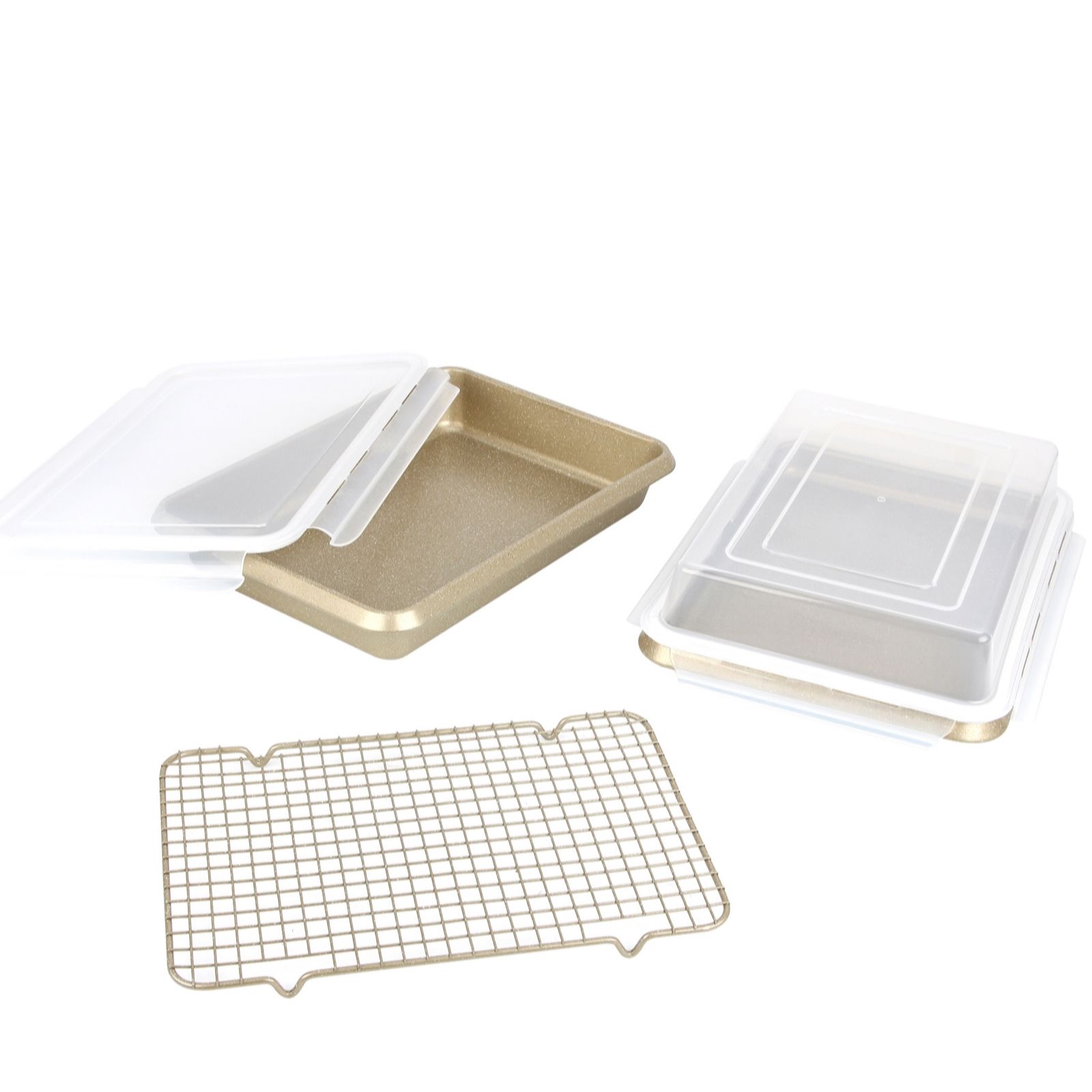 Curtis Stone Set of 2 Dura-pan+ Roast & Bake Store Pan