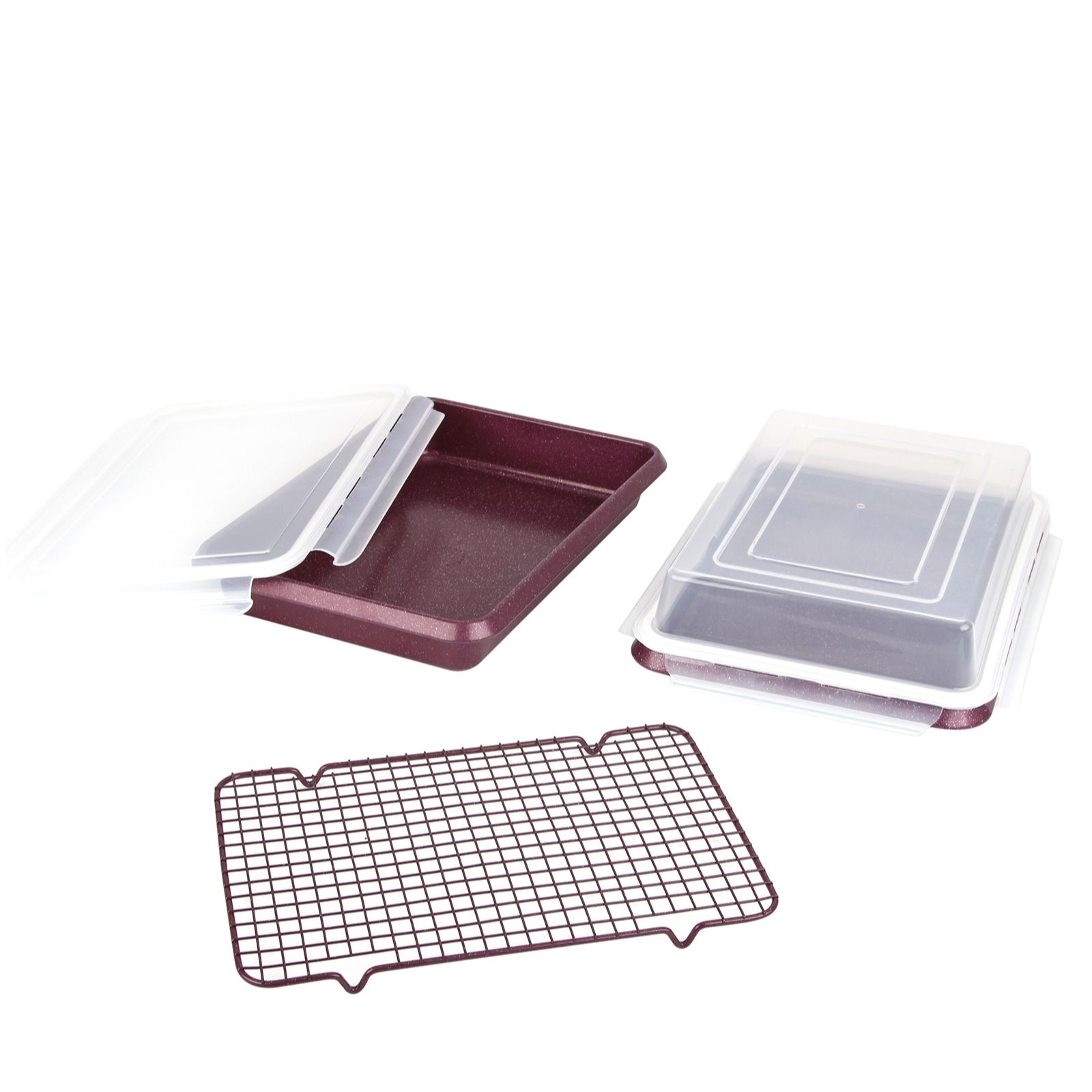 Curtis Stone Set of 2 Dura-pan+ Roast & Bake Store Pan