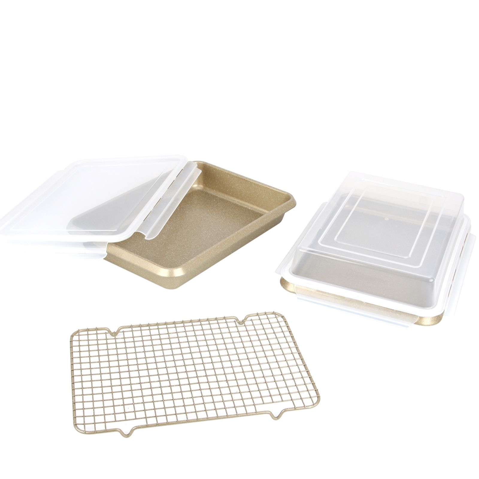 Curtis Stone Set of 2 Dura-pan+ Roast & Bake Store Pan