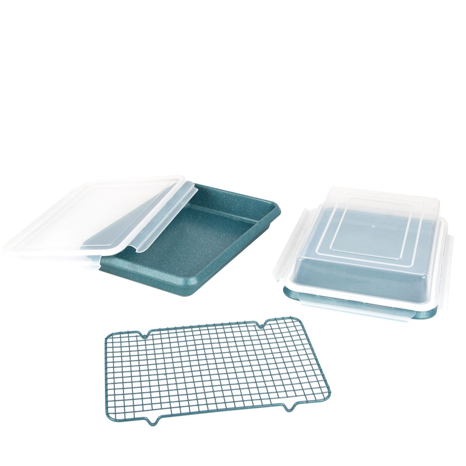 Curtis Stone Set of 2 Dura-pan+ Roast & Bake Store Pan