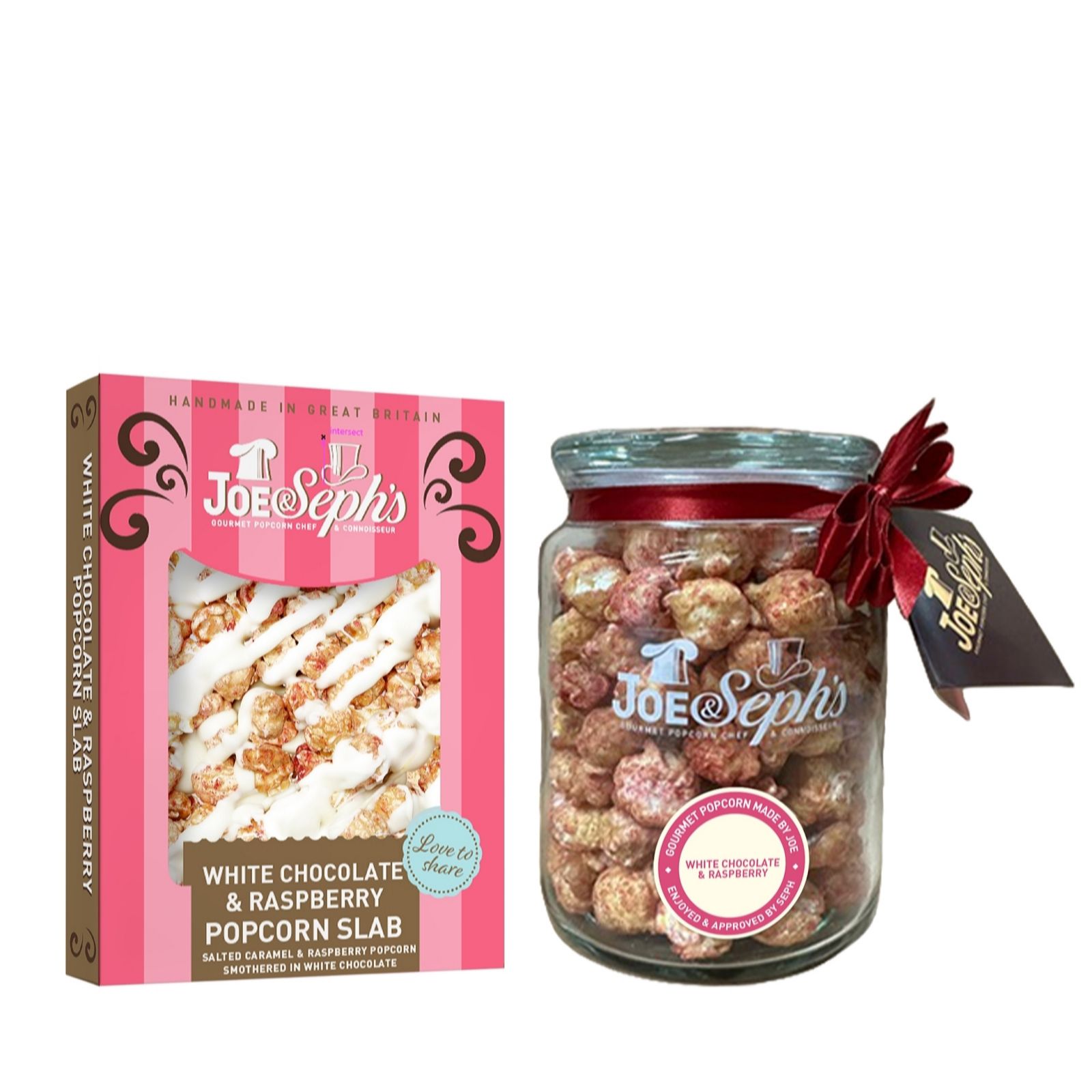 Joe & Seph's White Chocolate & Raspberry Gifting Duo