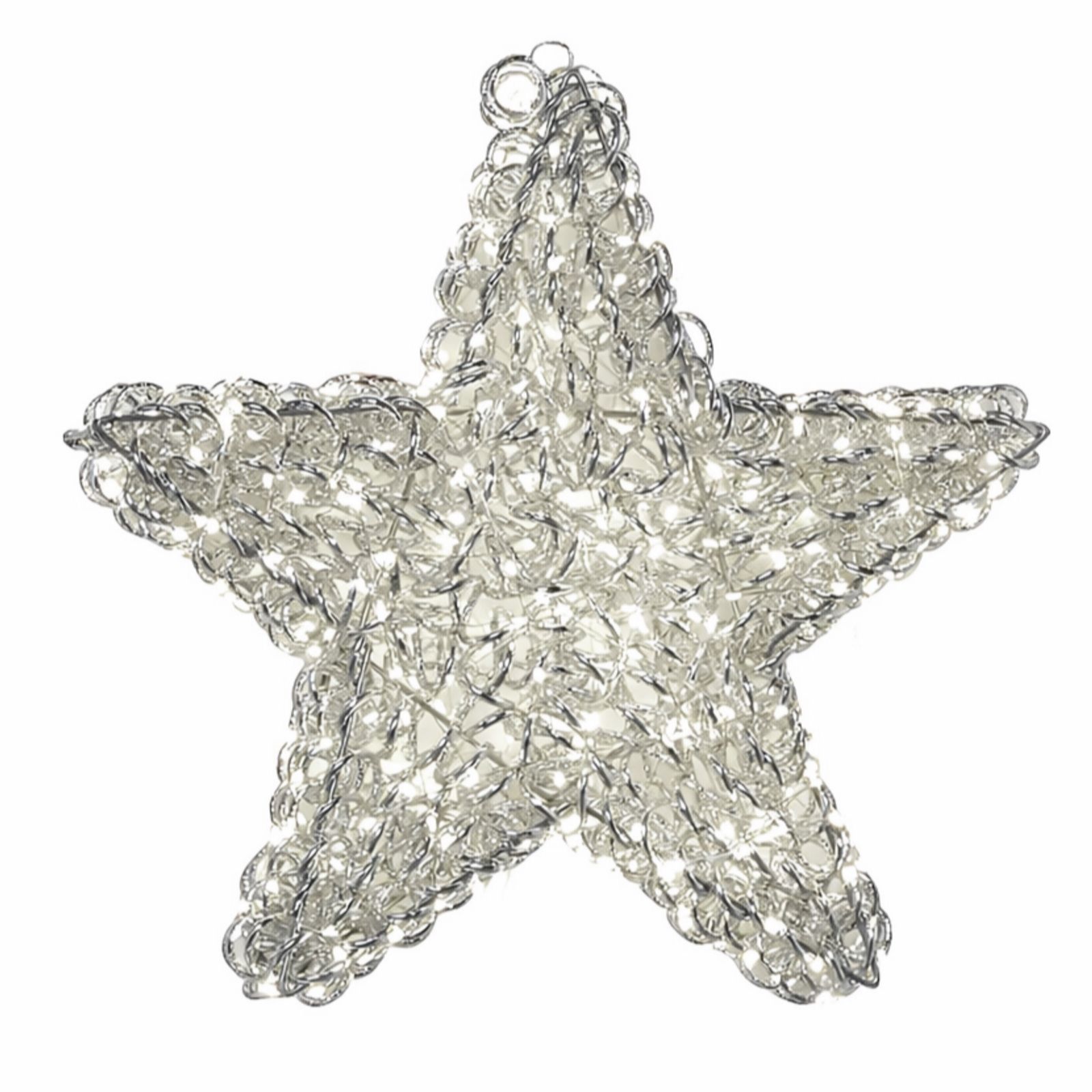 Festive Indoor/Outdoor 45cm Pre Lit Microdot Star