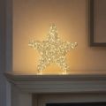Festive Indoor/Outdoor 45cm Pre Lit Microdot Star