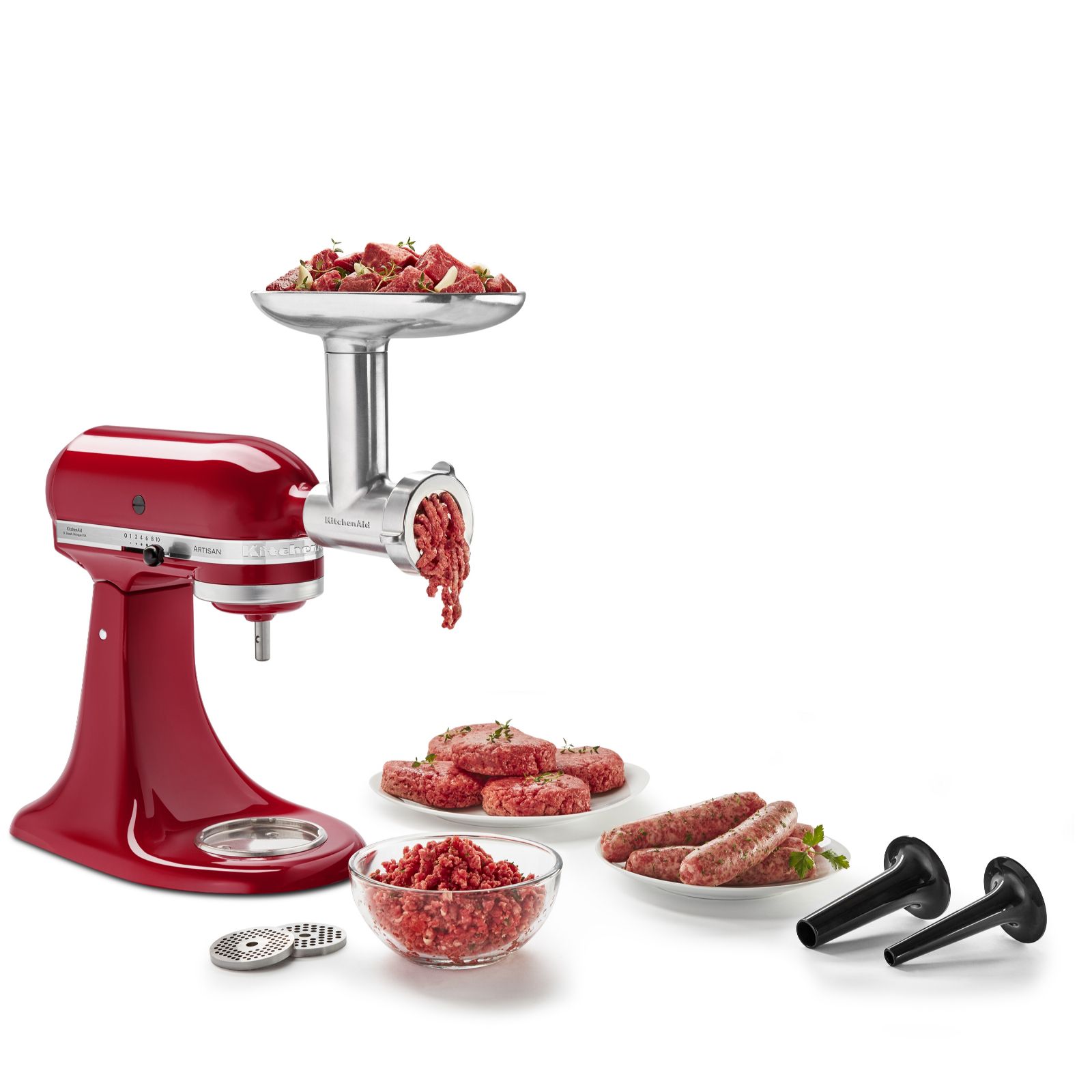 KitchenAid Metal Food Grinder Attachment for Stand Mixers QVC UK