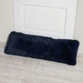 Cozee Home Faux Fur Draught Excluder with Removable Cover