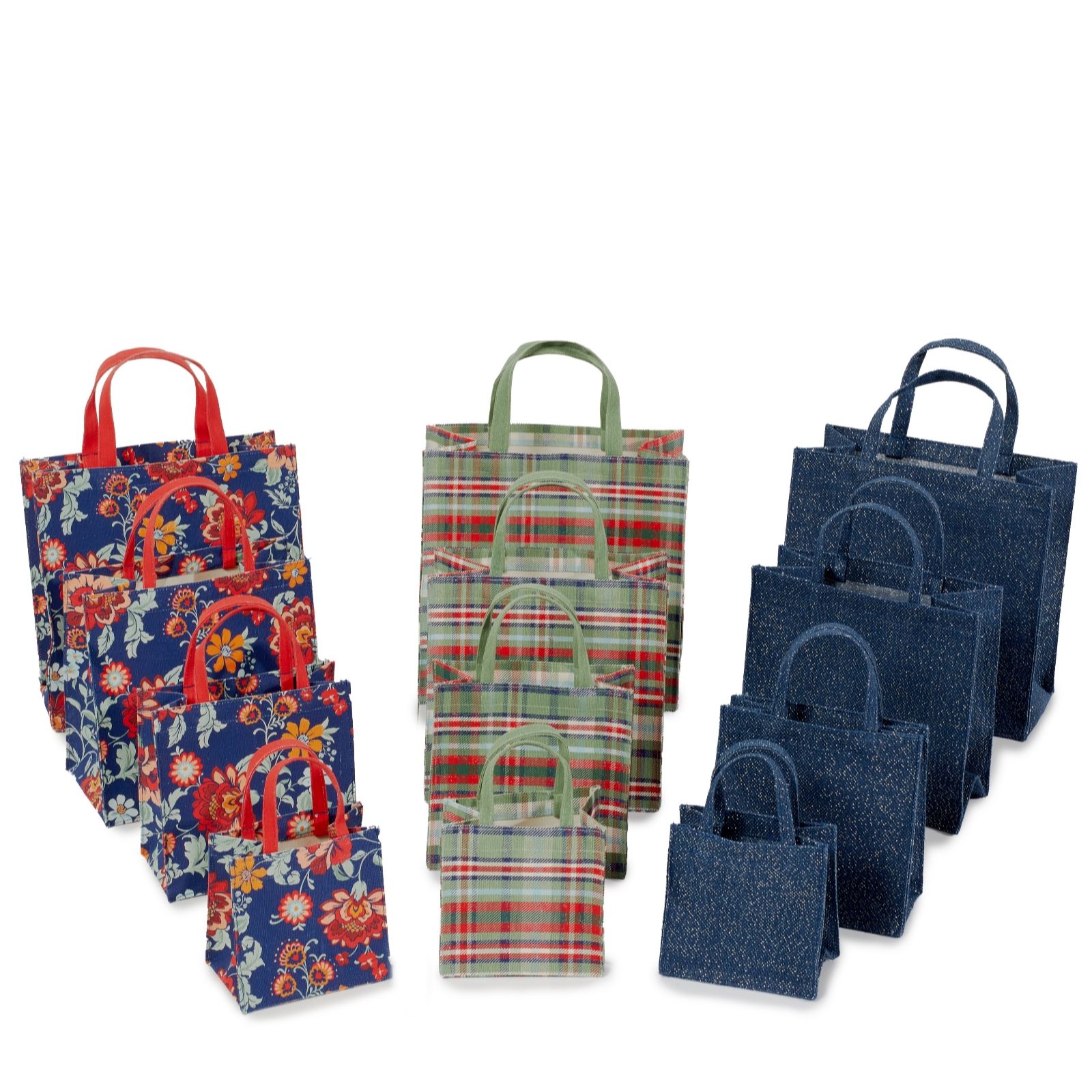 Sara By Sara Davies 12 Piece Gift Bag Set With Tags