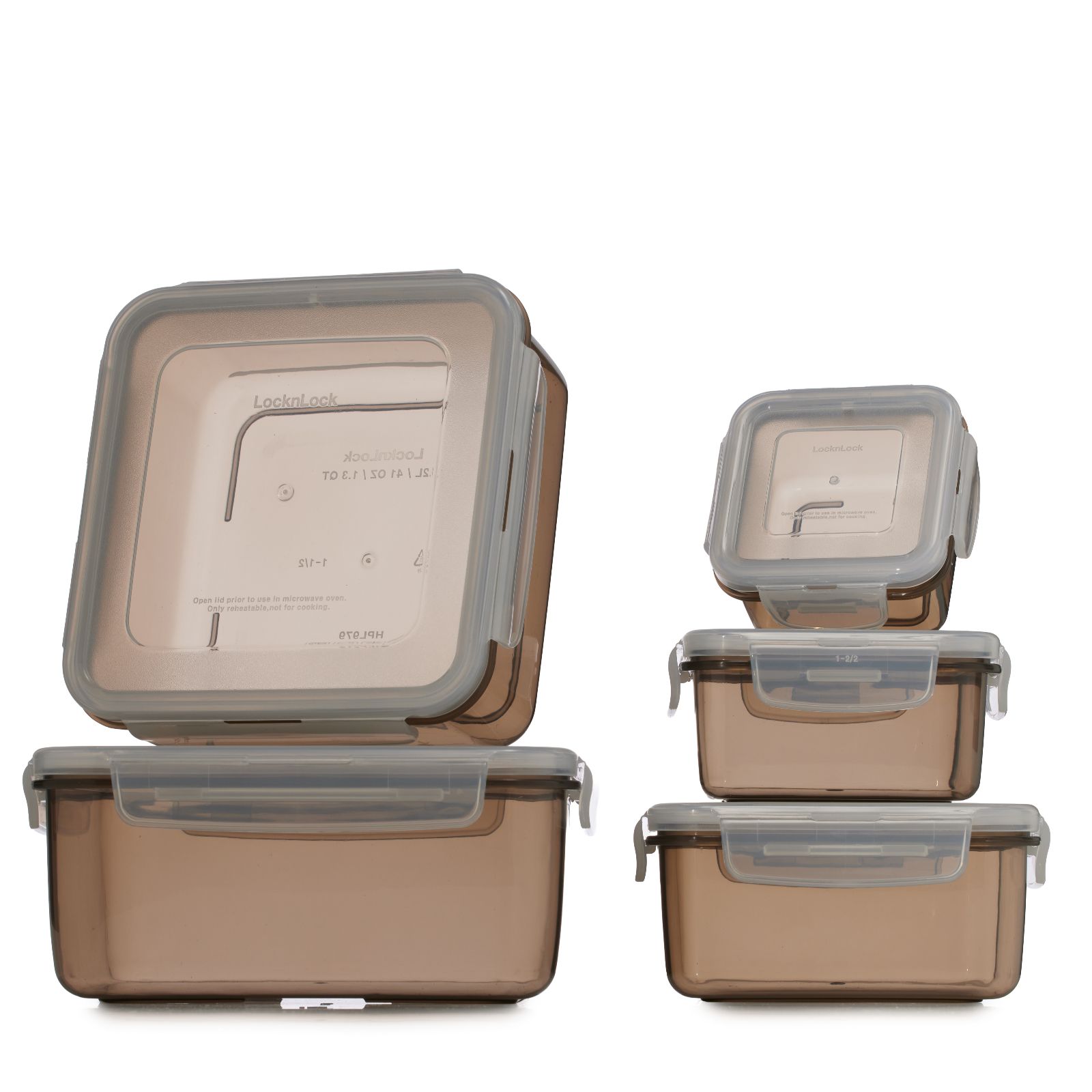 LocknLock 5 Piece Classic Storage Container Set
