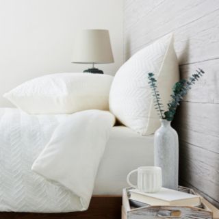 Cozee Home Supersoft and Velvetsoft Textured 4 Piece Duvet Set