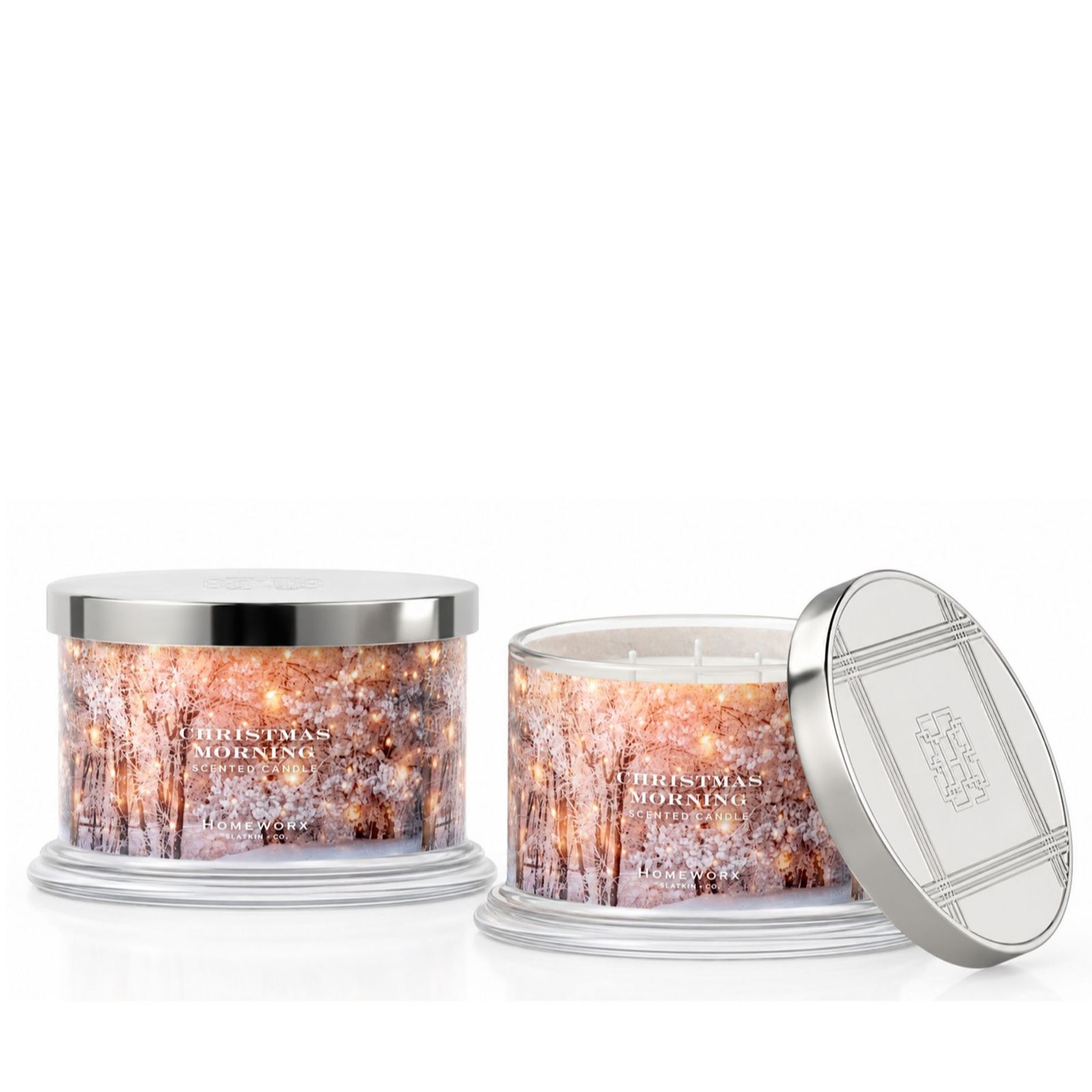 Outlet HomeWorx by Slatkin+Co Home for Holidays Set of 2 Candles