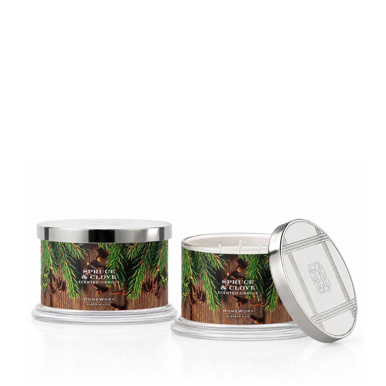 Outlet HomeWorx by Slatkin+Co Home for Holidays Set of 2 Candles