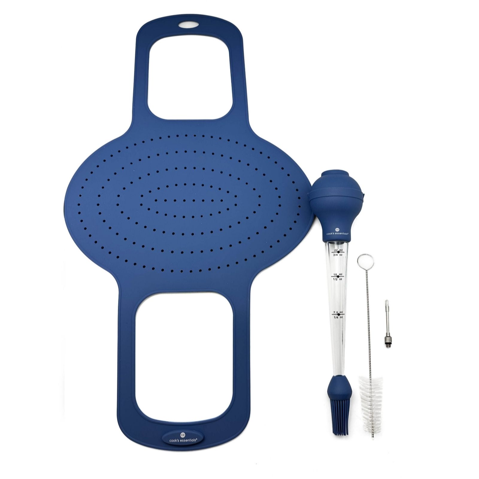 Outlet Cook's Essentials Silicone Roasting Sling with Baster