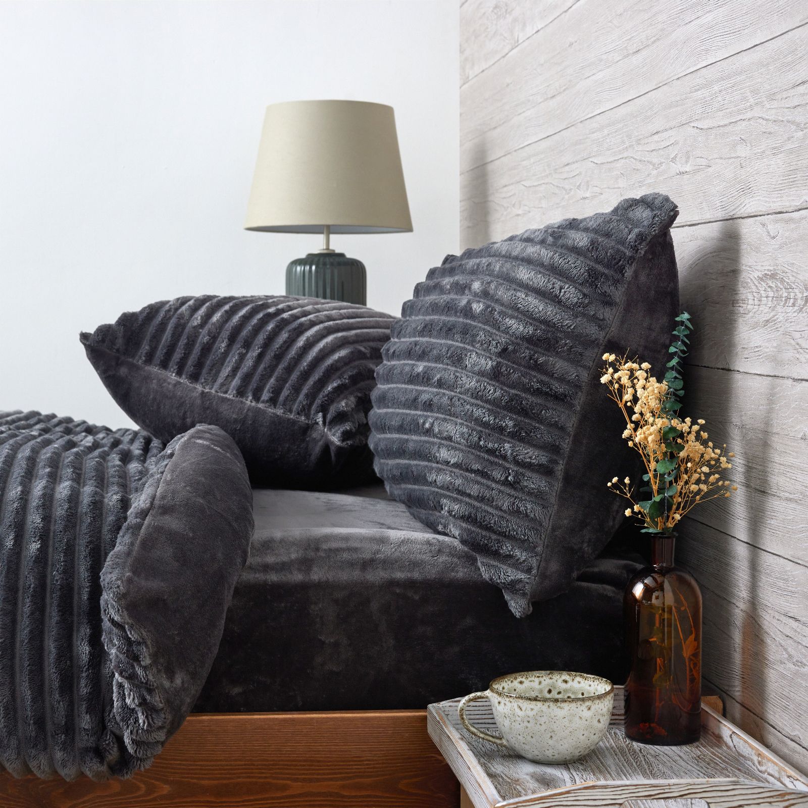 Cozee Home Velvetsoft Cocoon 4 Piece Complete Duvet Set