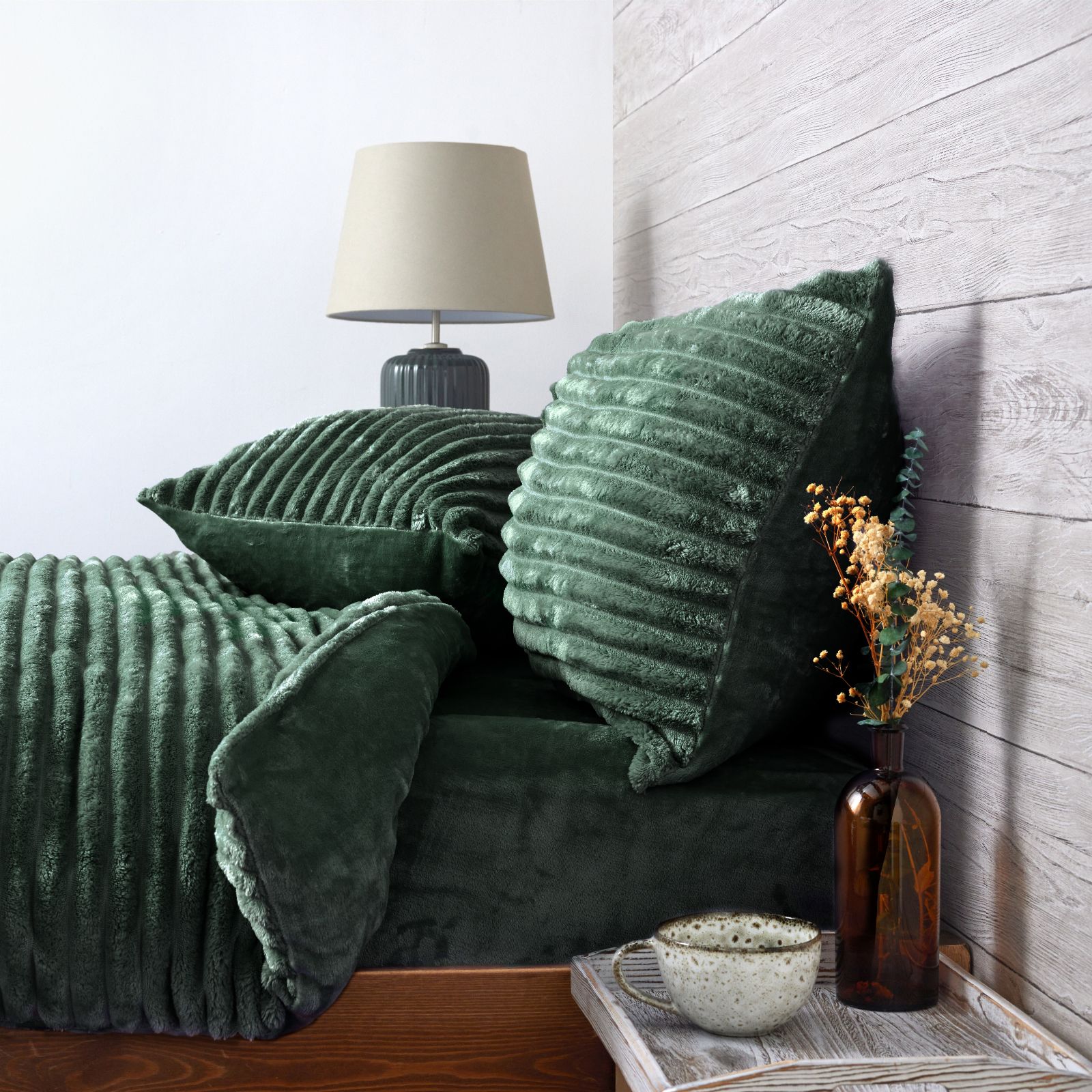 Cozee Home Velvetsoft Cocoon 4 Piece Complete Duvet Set