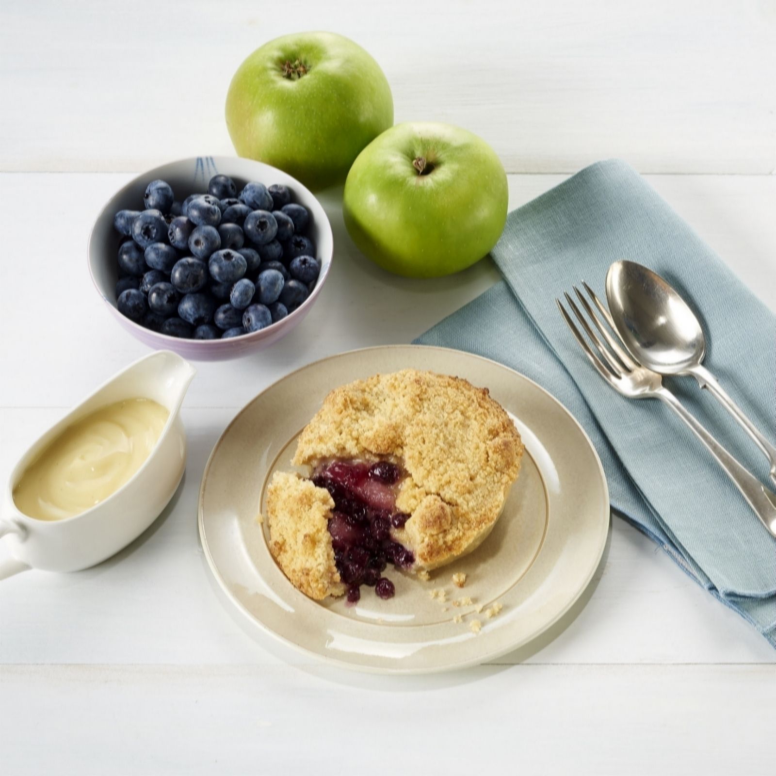 The Real Pie Company 8 Piece Sweet Festive Crumbles QVC UK