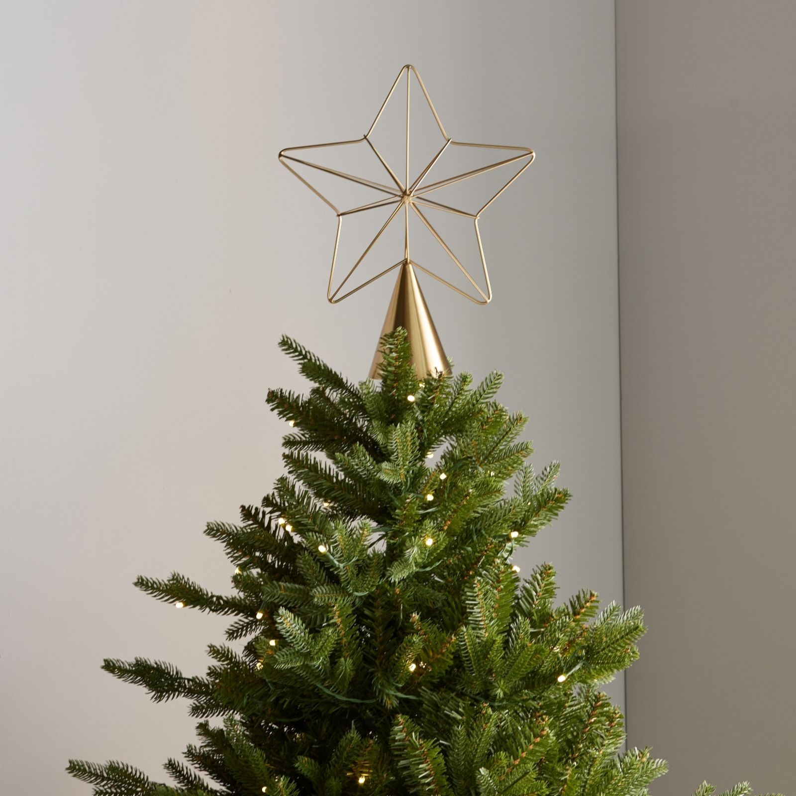 Outlet K by Kelly Hoppen Handmade Christmas Tree Topper QVC UK