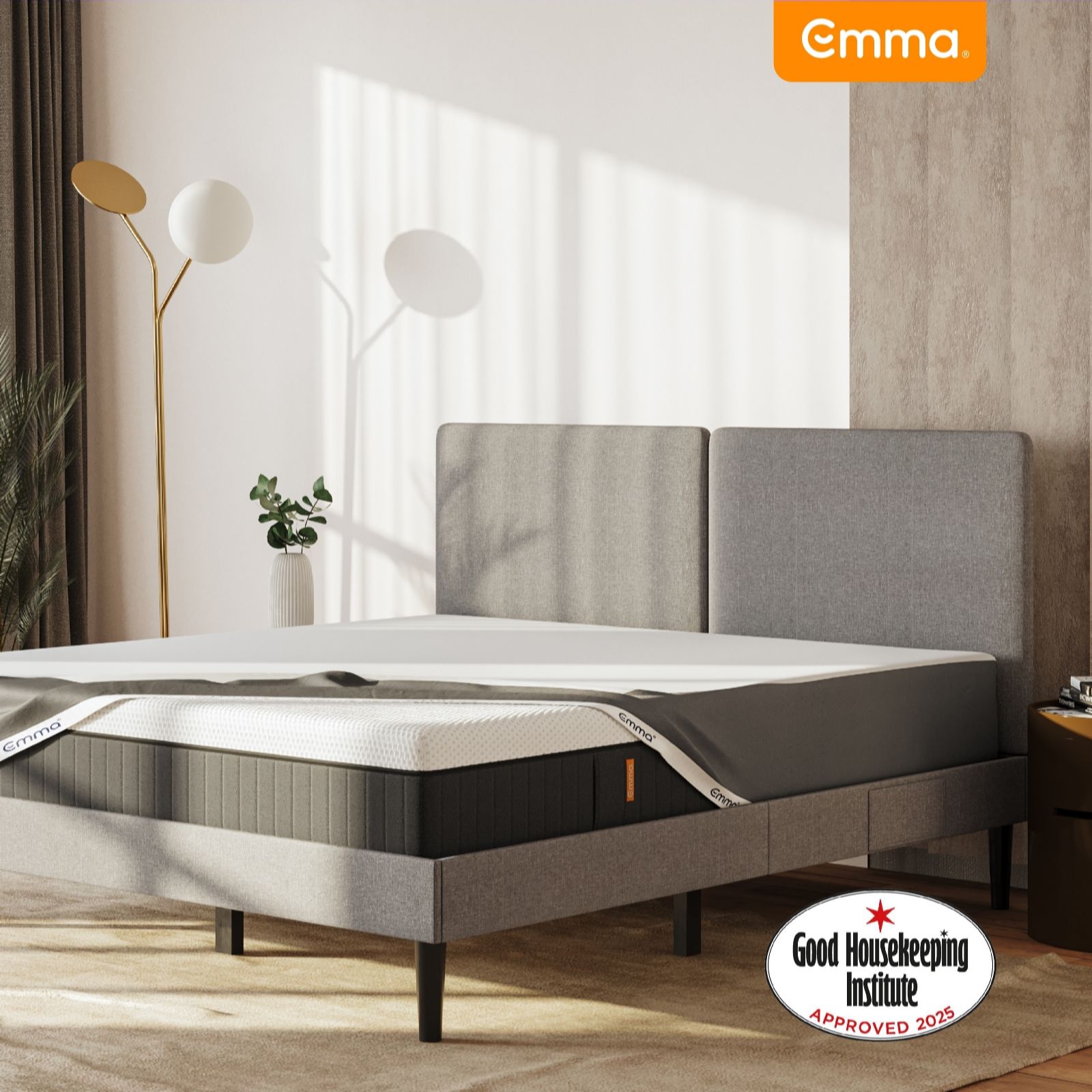 Emma Award Winning Thermosync Hybrid Mattress & Mattress Protector