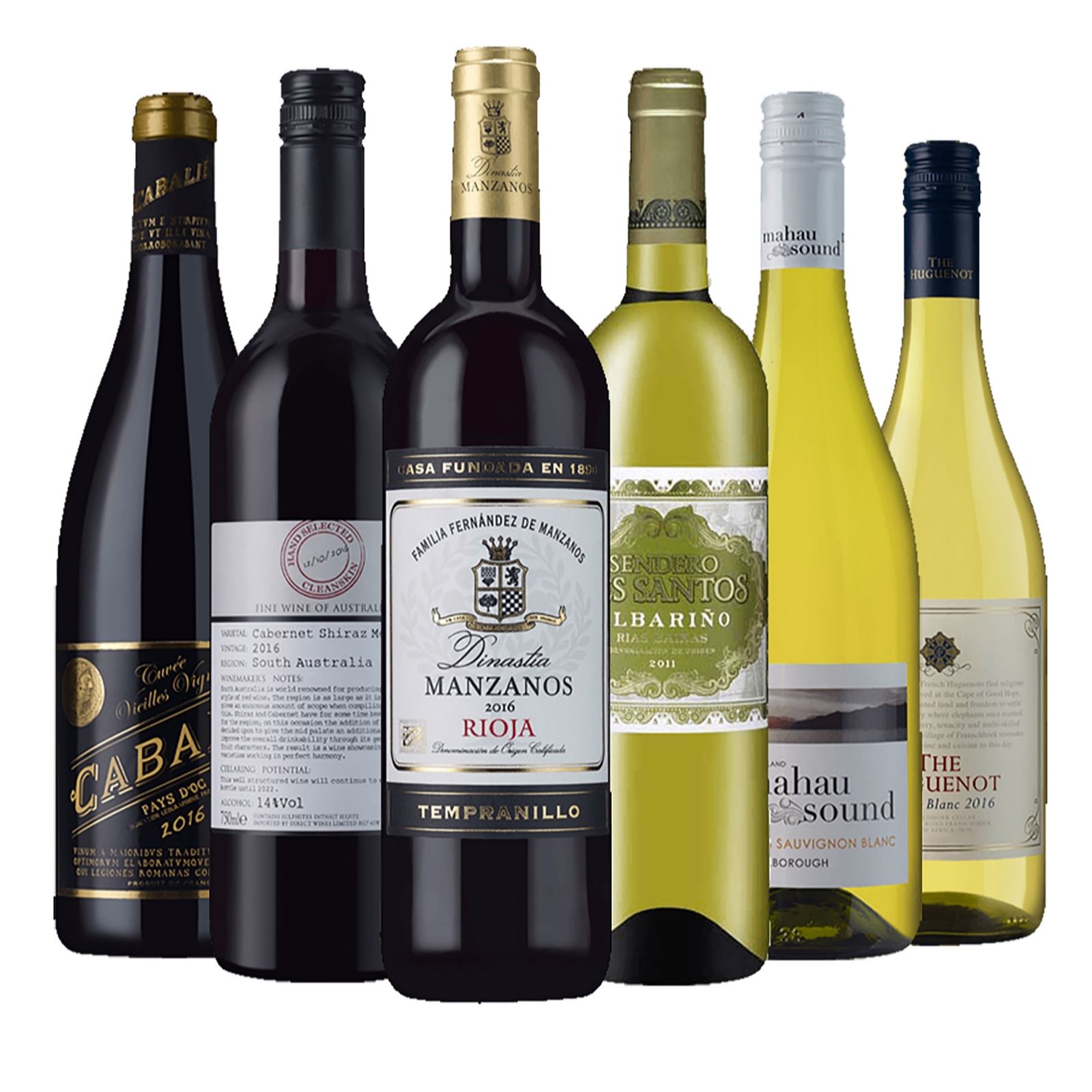 Laithwaite's Wine 6 Bottle Red & White Discovery Case QVC UK