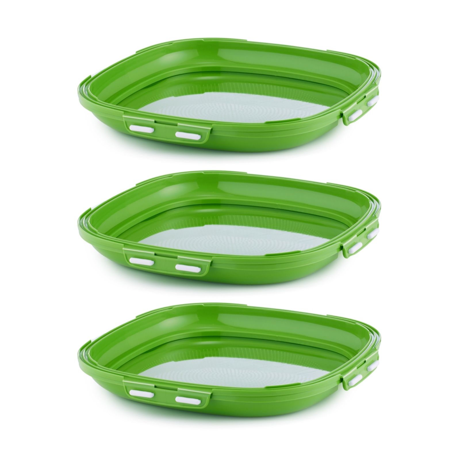 Outlet Cook's Essentials Set of 3 Fresh Save Food Containers QVC UK