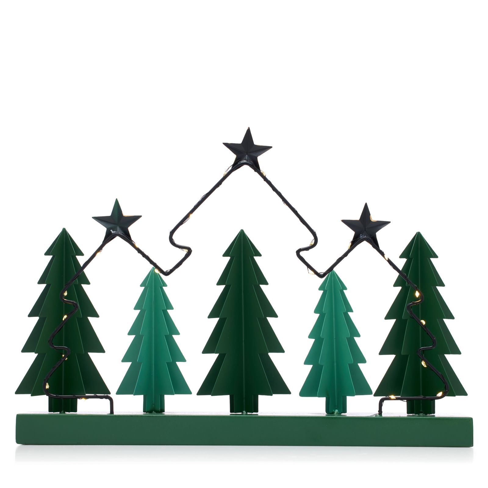 Home Stories Pre Lit 40cm Tree Star Decor