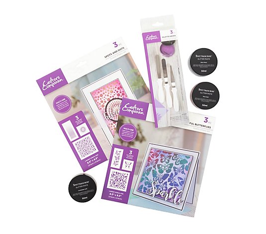Crafter's Companion Glitter Paste 6 Piece Starter Collection