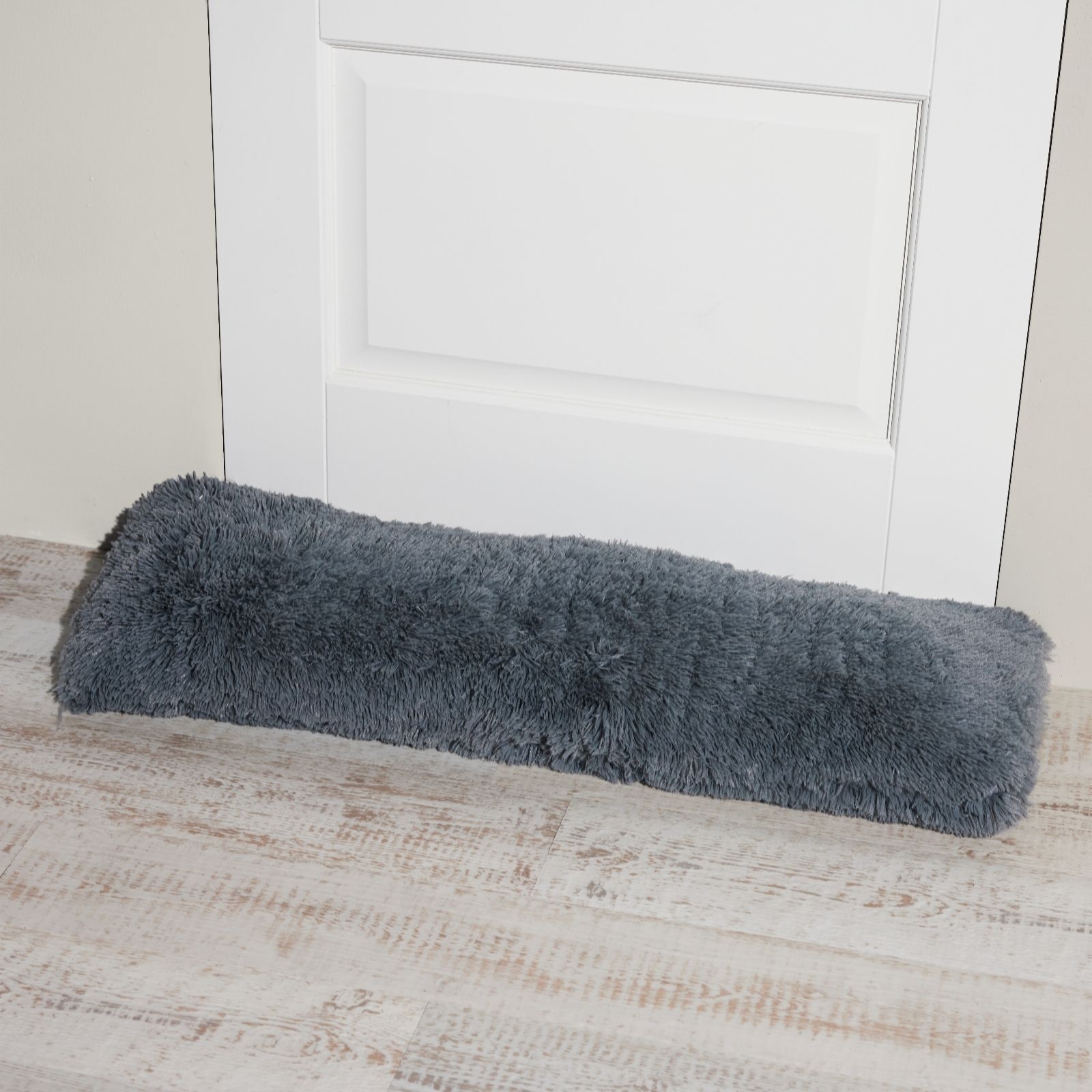 Outlet Cozee Home Faux Fur Draught Excluder with Removeable Cover