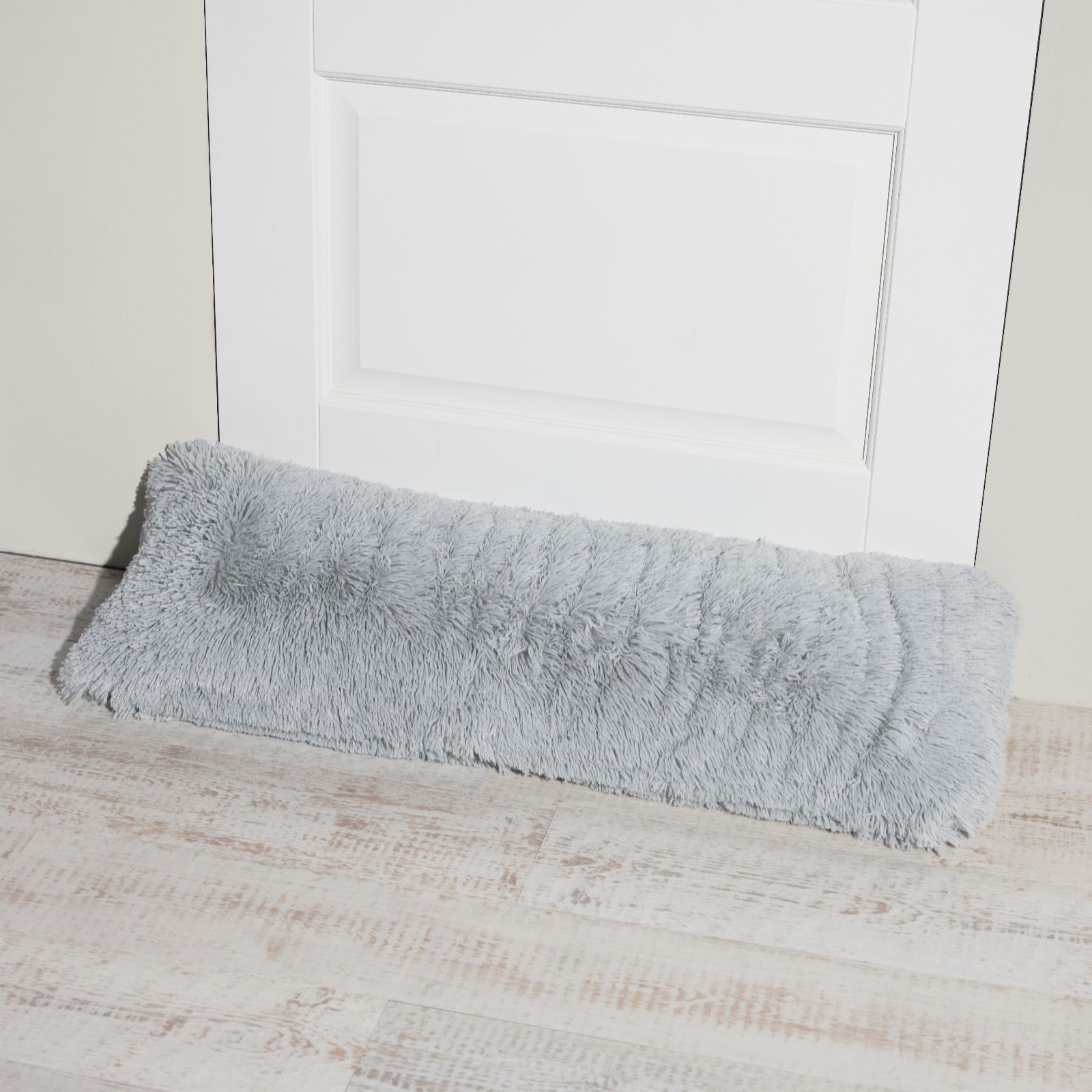 Outlet Cozee Home Faux Fur Draught Excluder with Removeable Cover