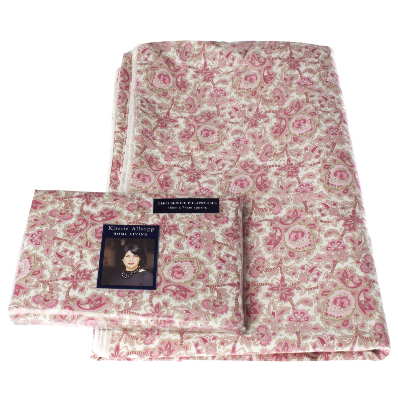 Kirstie Allsopp 100 Cotton Sabrina Floral Design 3pc Duvet Se
