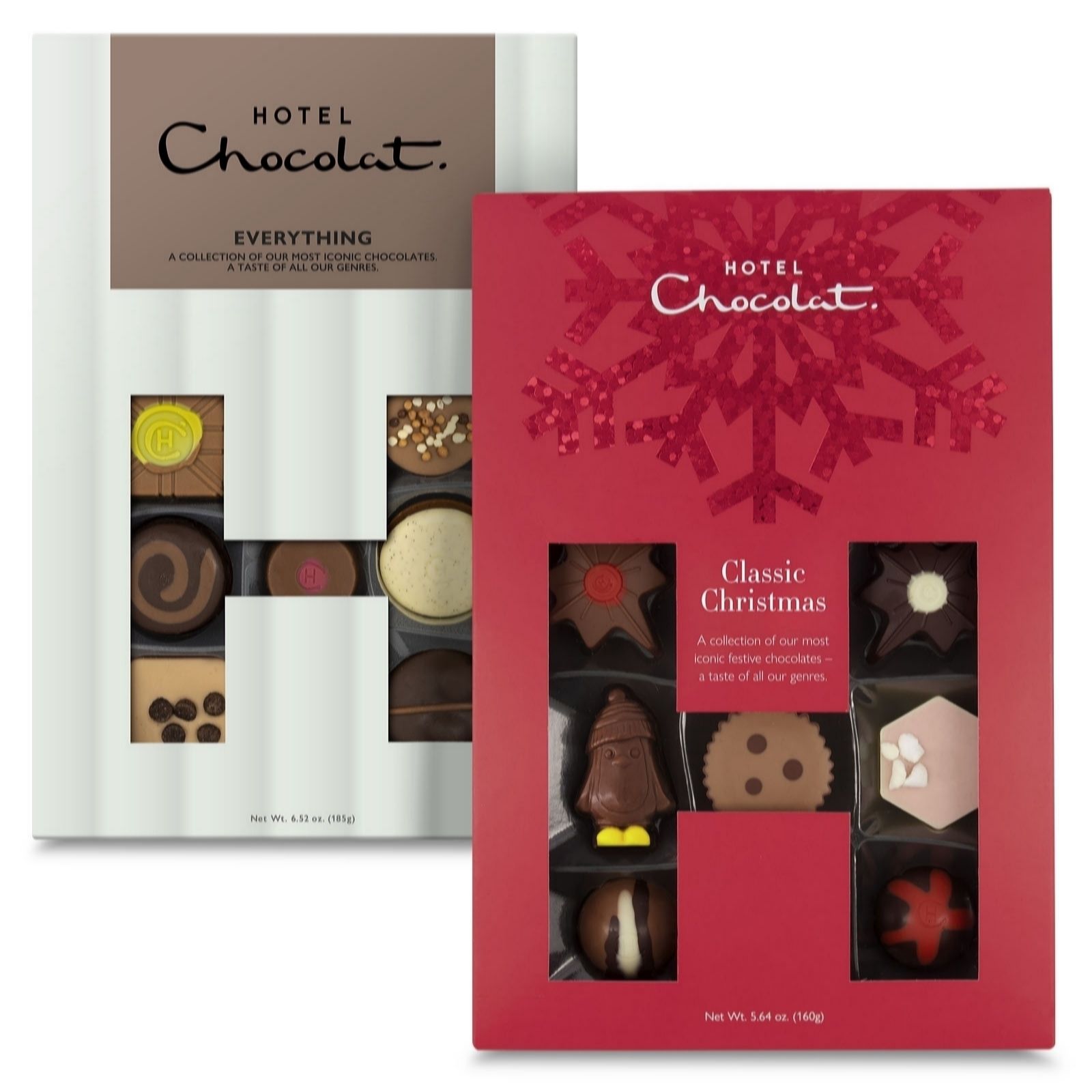 Hotel Chocolat Classic Christmas H Box Duo
