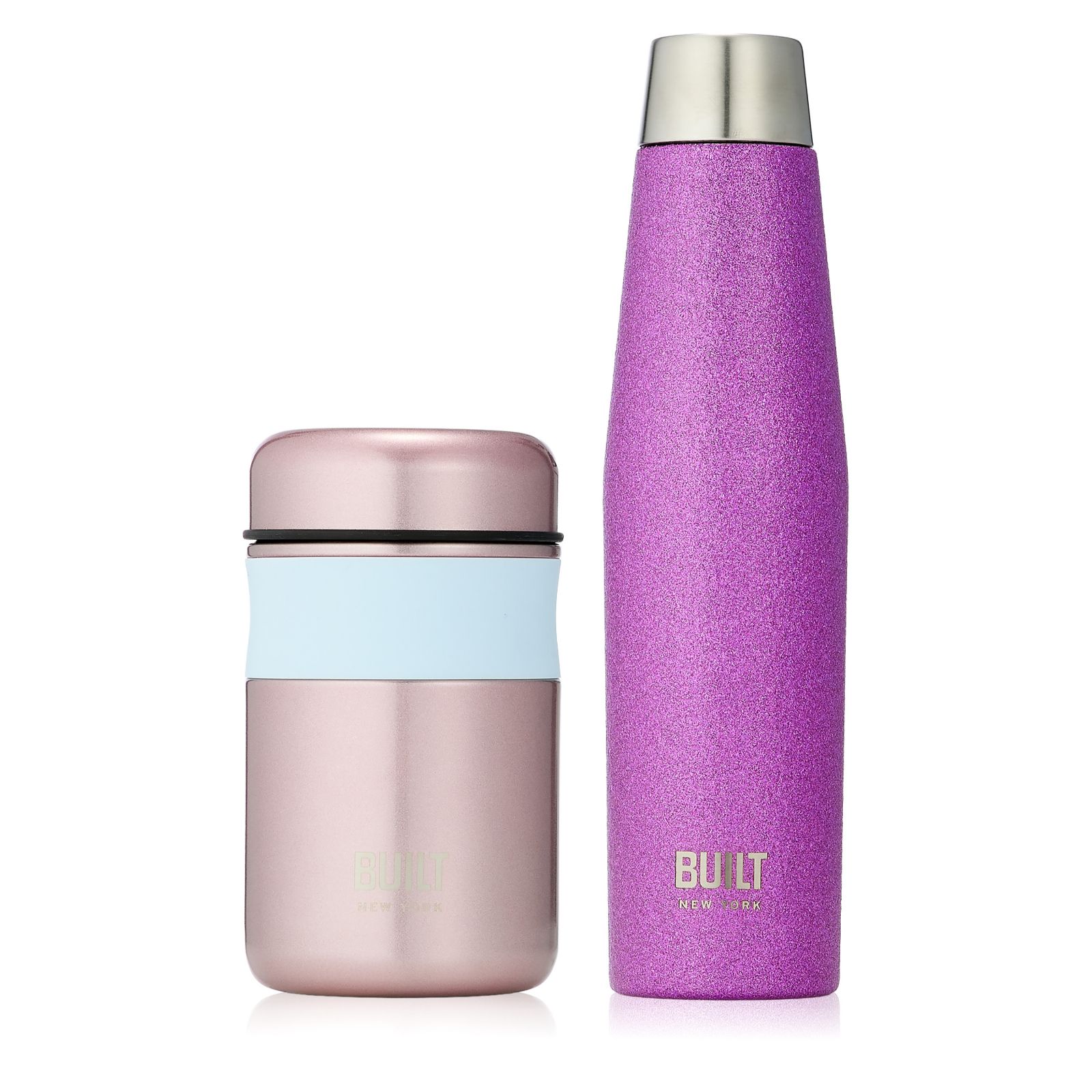 Built Perfect Seal 540ml Hydration Bottle & Food Flask Set