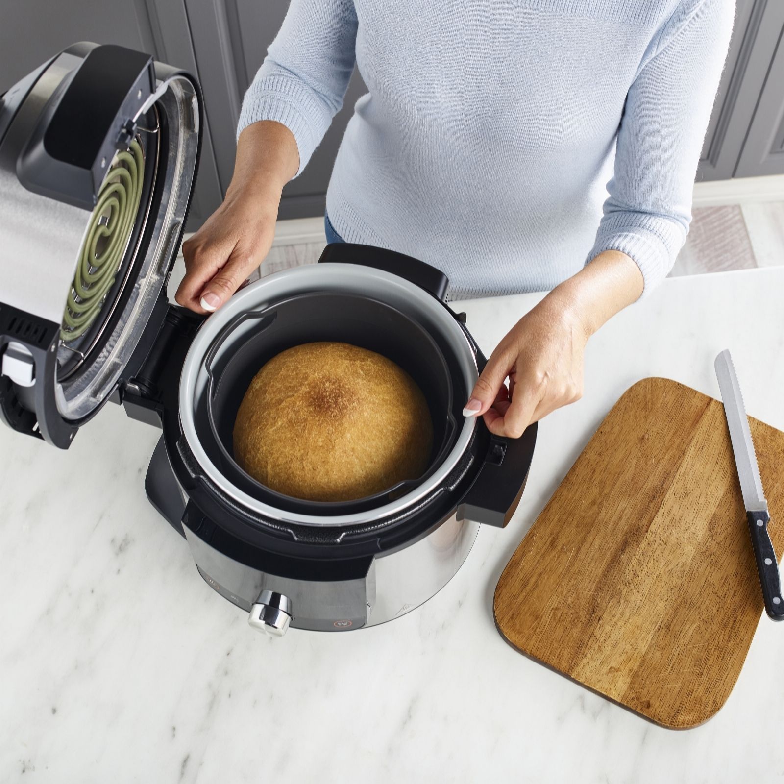 Outlet Ninja Foodi SmartLid 7.5L Multi Cooker OL750UK QVC UK